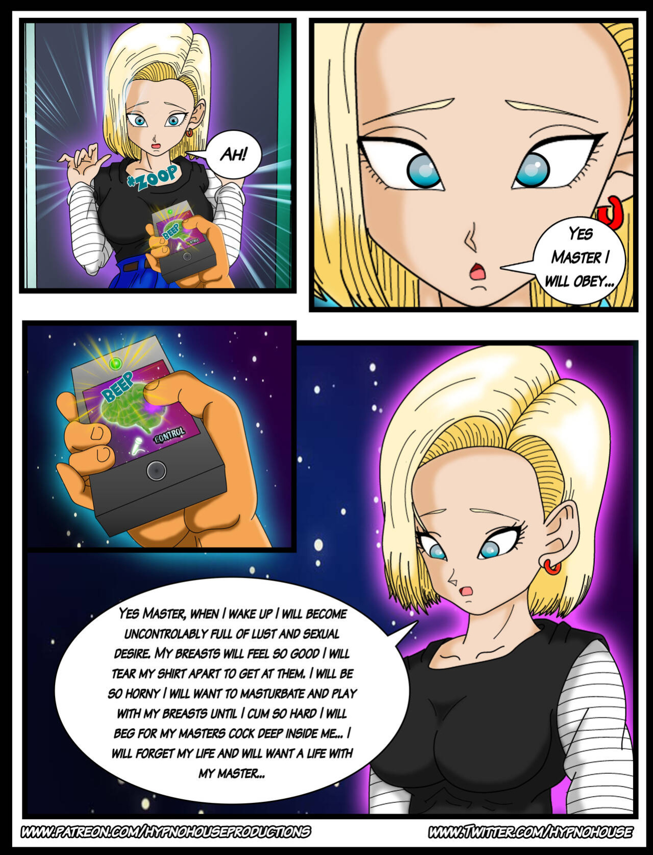[Hypno House] Double Feature Android 18 & Bulma is Yours!