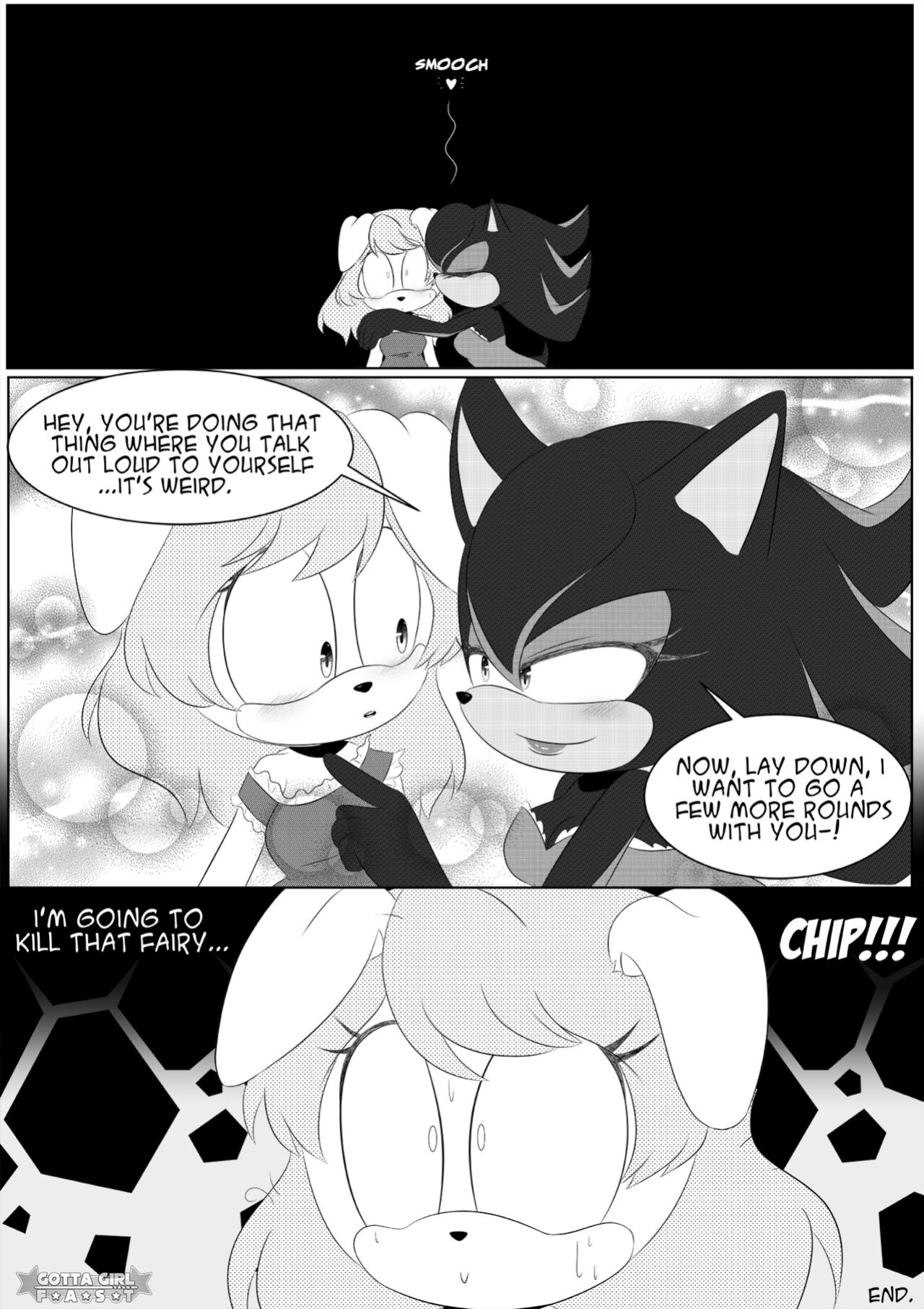 [FLuffyTG] Gotta Girl Fast #1: Shadow