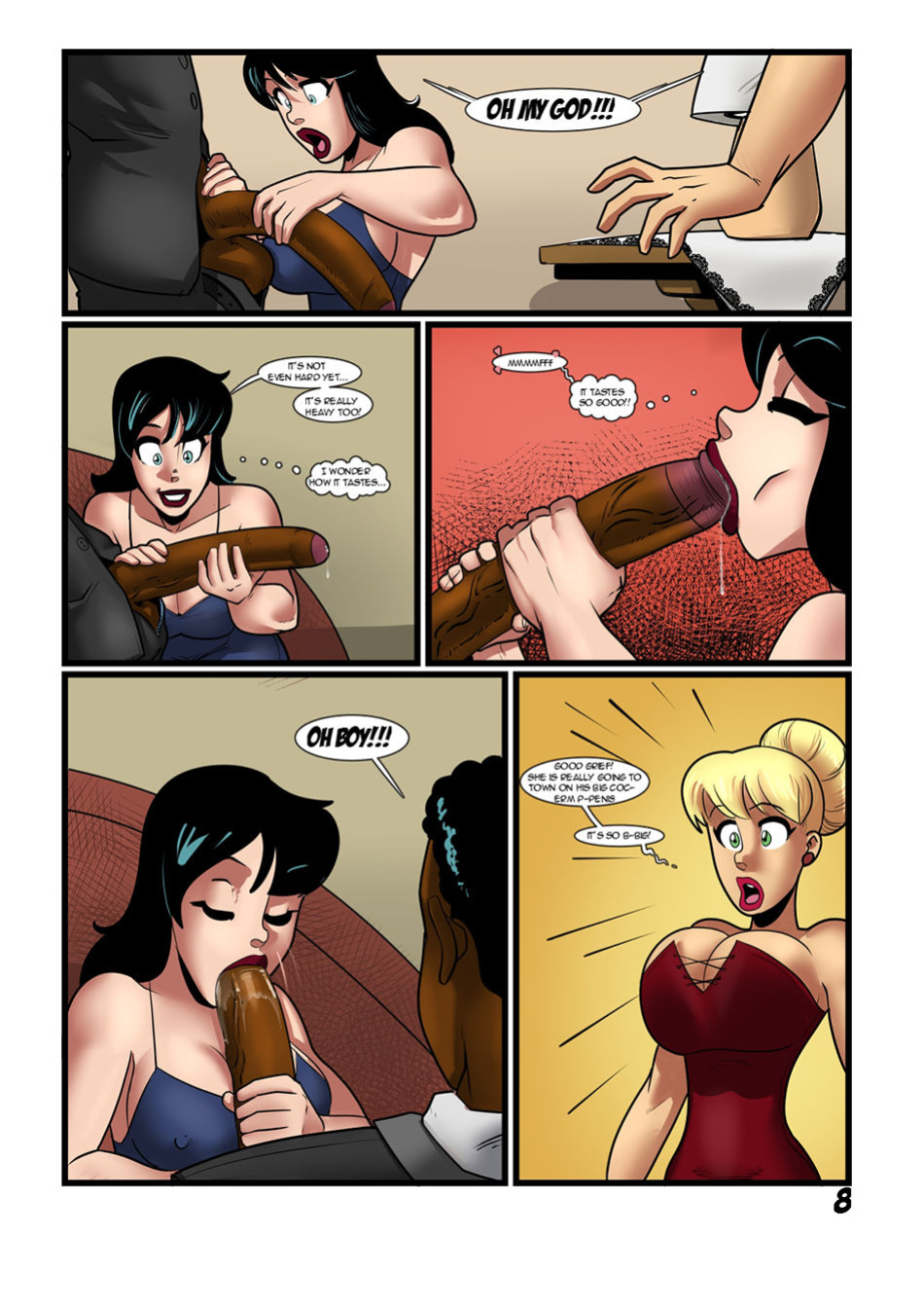 [Kennycomix] Betty and Veronica in Once You Go Black