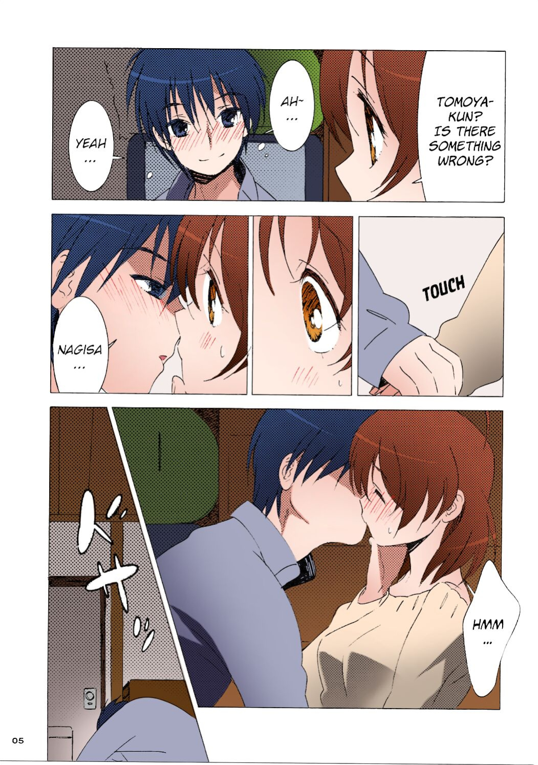 (Hikarizaka High School Founder's Festival) [S-FLAKE (Yukimitsu)] Tomoya Shikkari Shinasai! | Tomoya, Get a Hold of Yourself! (Clannad) [LSC Translations] [SPDSD] [Colorized]