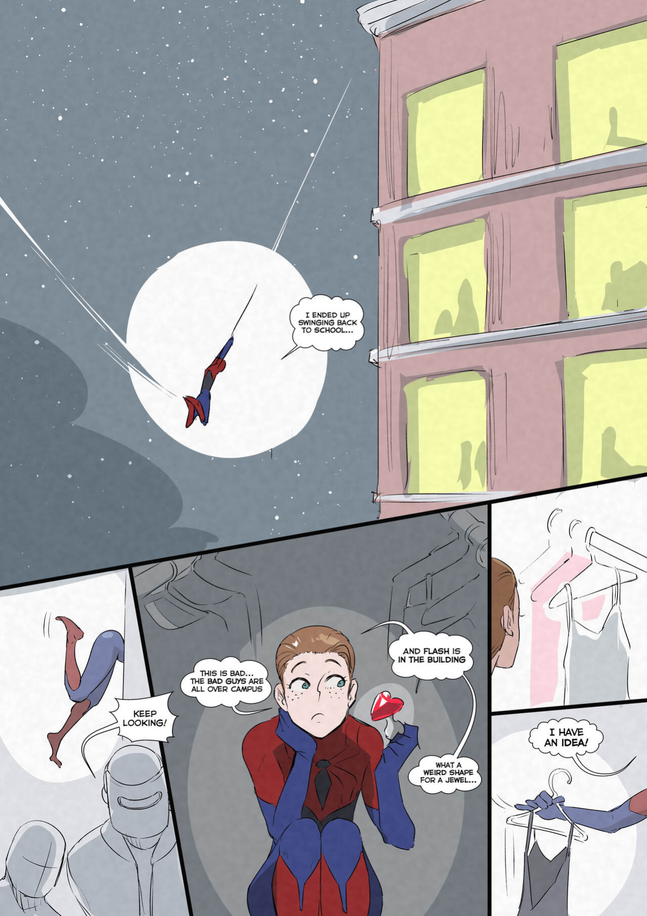 [Kirsi Engin (Kirsi)] Spider-Twink (Spider-Man)