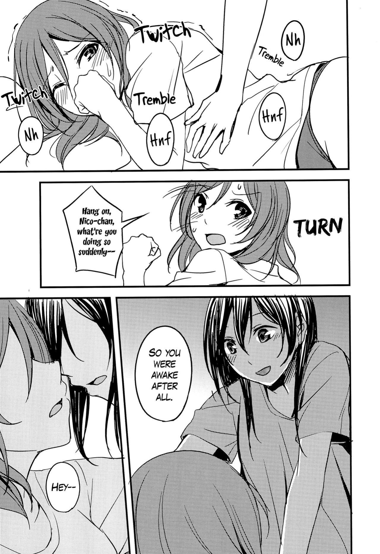(C89) [CablegramHB (Aki Hen)] Te to Te, Me to Me. | Hand in Hand, Eye to Eye. (Love Live!) {Rinruririn}