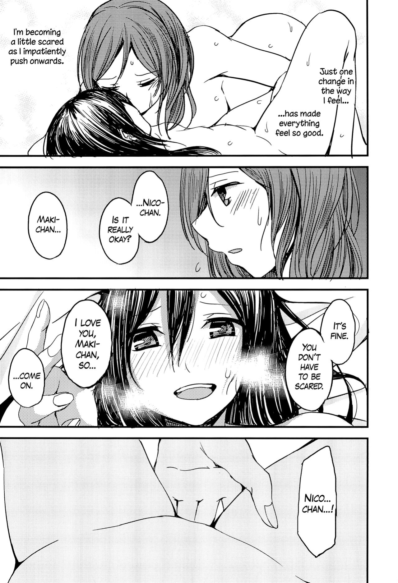 (C89) [CablegramHB (Aki Hen)] Te to Te, Me to Me. | Hand in Hand, Eye to Eye. (Love Live!) {Rinruririn}