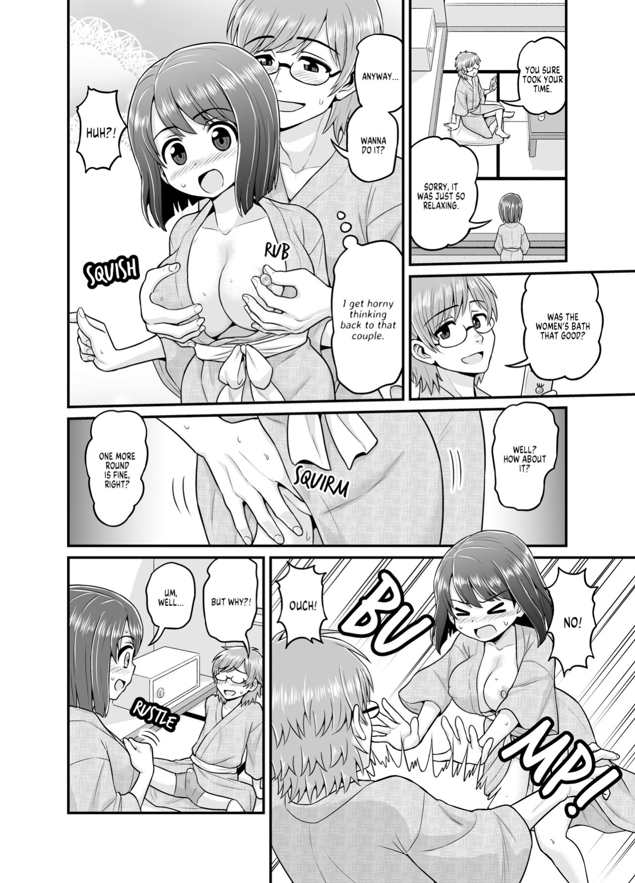 [Gachonjirou] Hot Spring Netorare Manga
