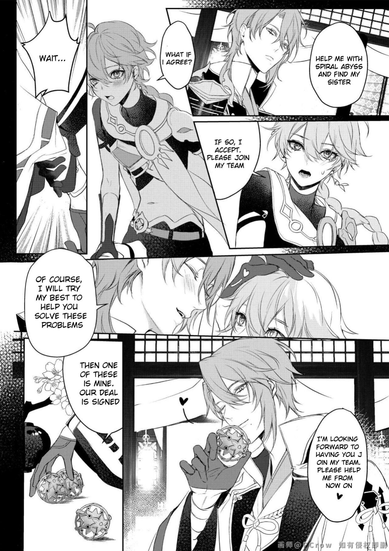 [PCrow] Limerence (Genshin Impact)