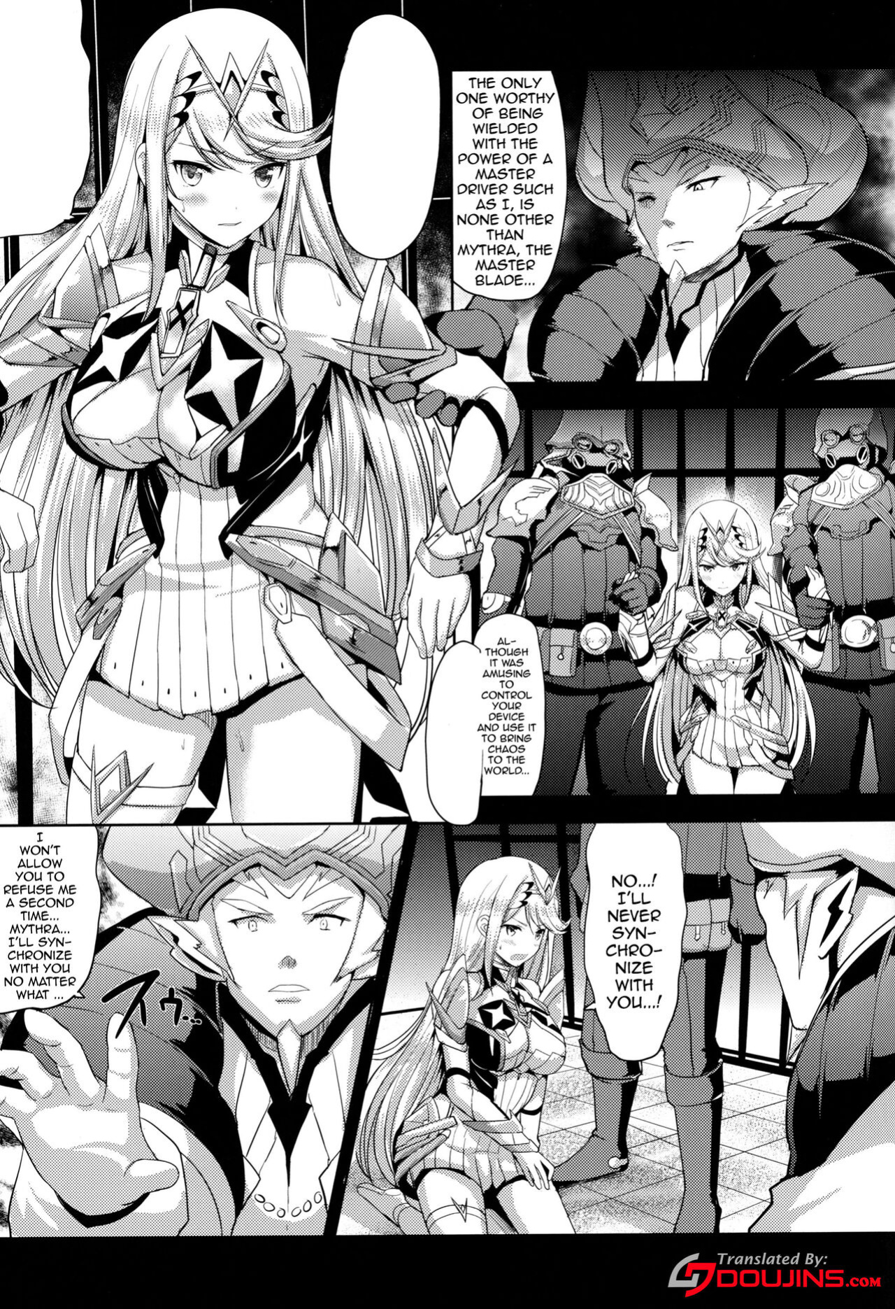 (COMIC1☆15) [An-Arc (Hamo)] Hikari x Rape (Xenoblade Chronicles 2)