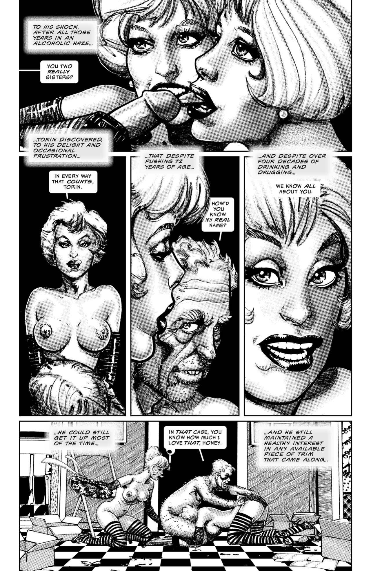 [Chaykin, Howard] Black Kiss XXXMas In July Special