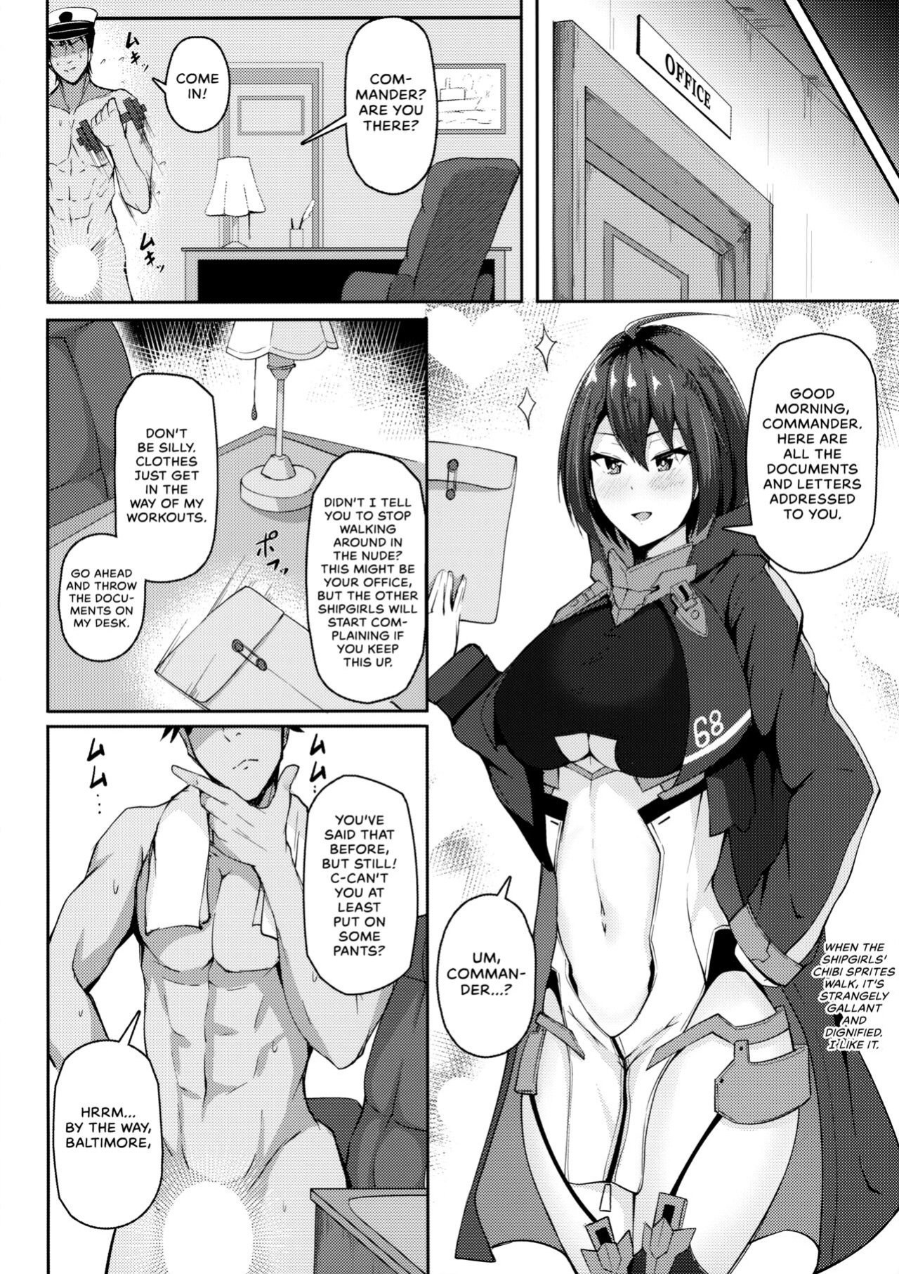 (AC2) [Cyclosabakan (Sabakan)] Baltimore's Cervical Retrofit (Azur Lane) [head empty]