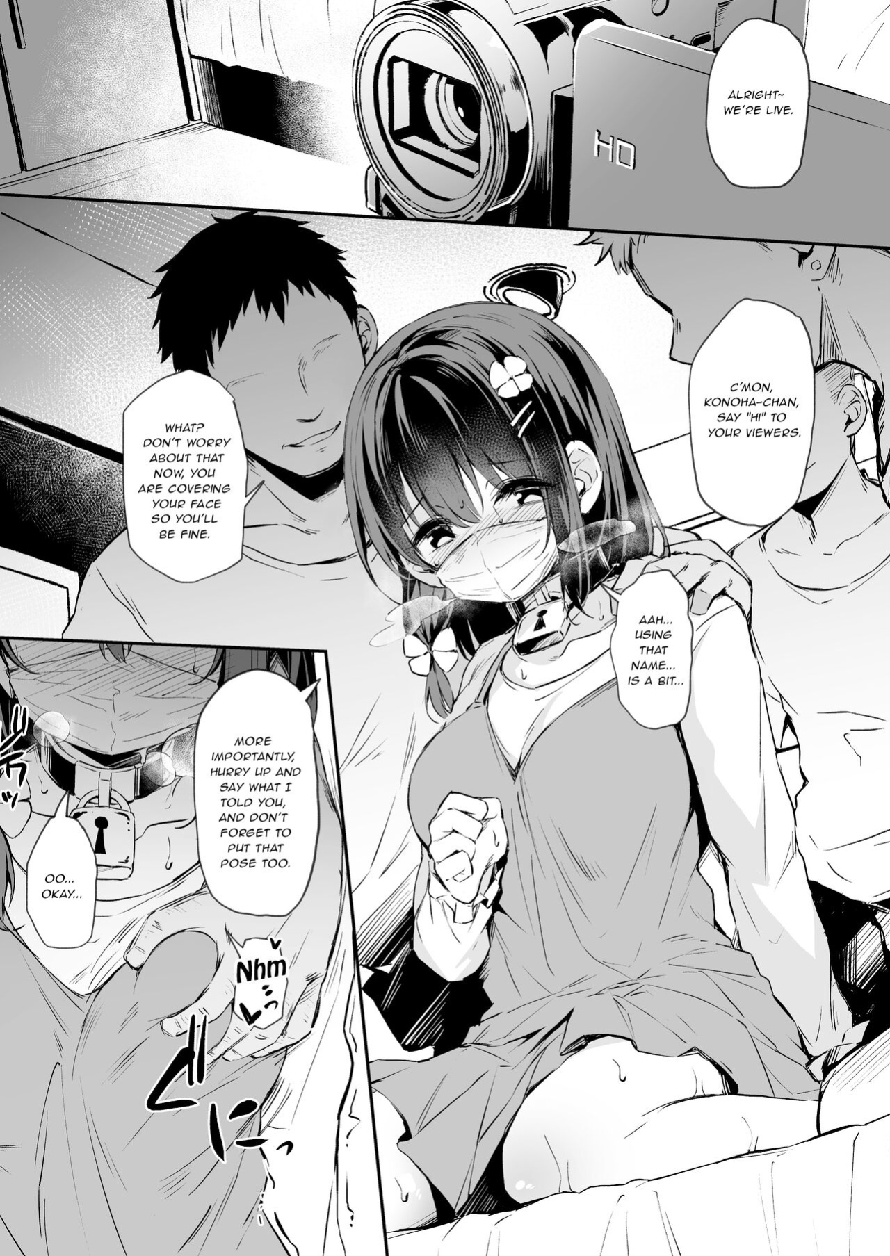 [Hiiro no Kenkyuushitsu (Hitoi)] Mask Haishin Konoha-chan | Konoha-chan's masked live stream [Lewd Rider Ero]
