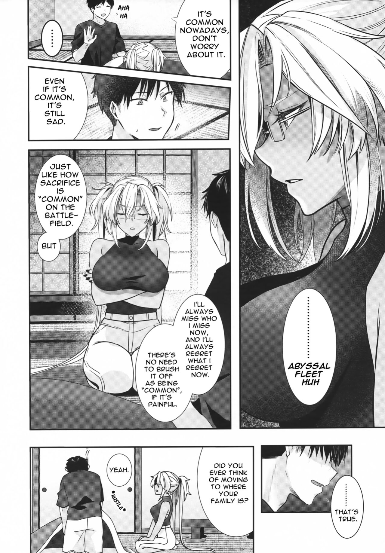 (C100) [Marosaan (Yunamaro)] Musashi-san no Yoru Jijou Anata no Ai Kagi Hen (Kantai Collection -KanColle-) [Carl]