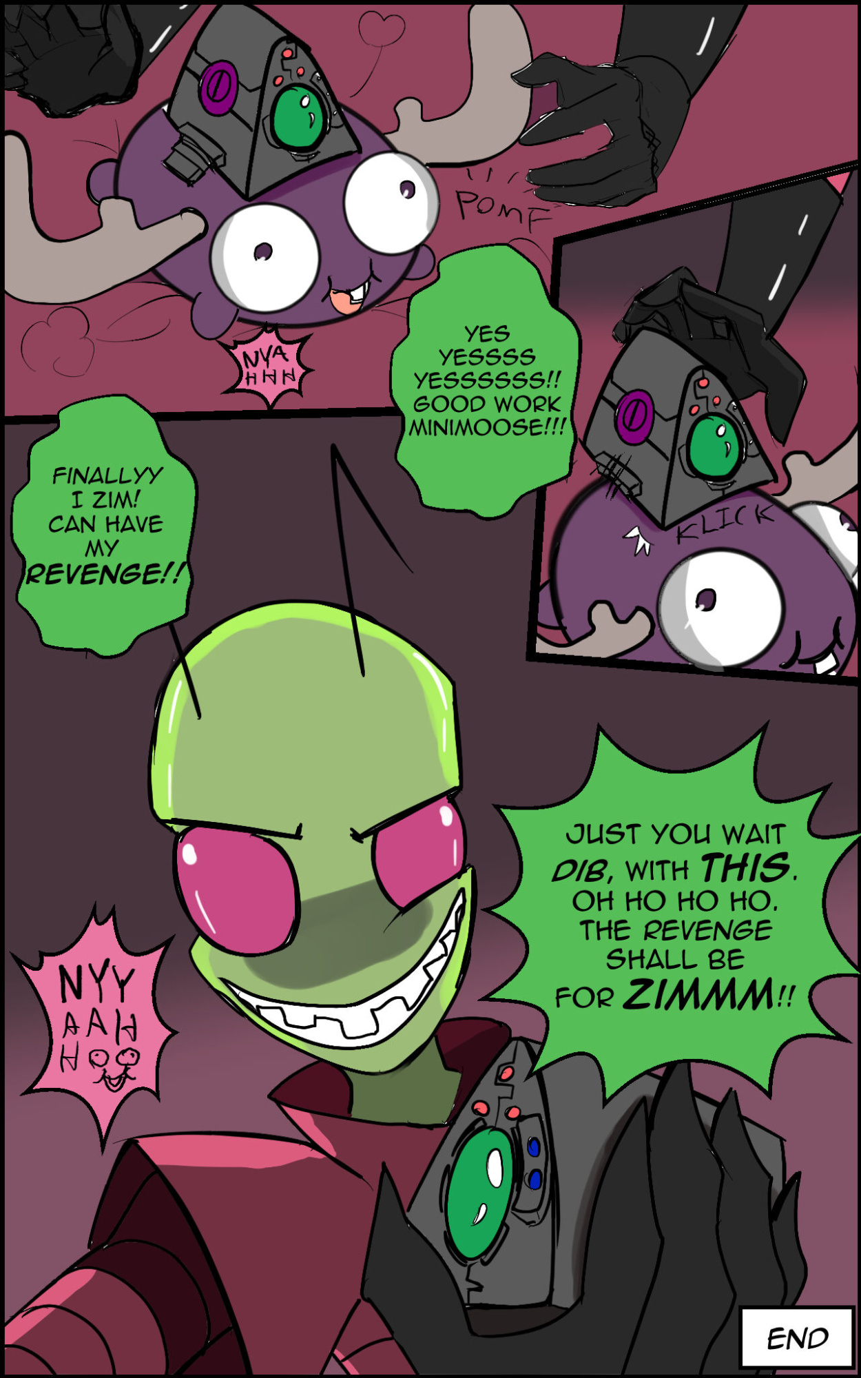 [Anont] Gaz Sleep Over (Invader Zim)
