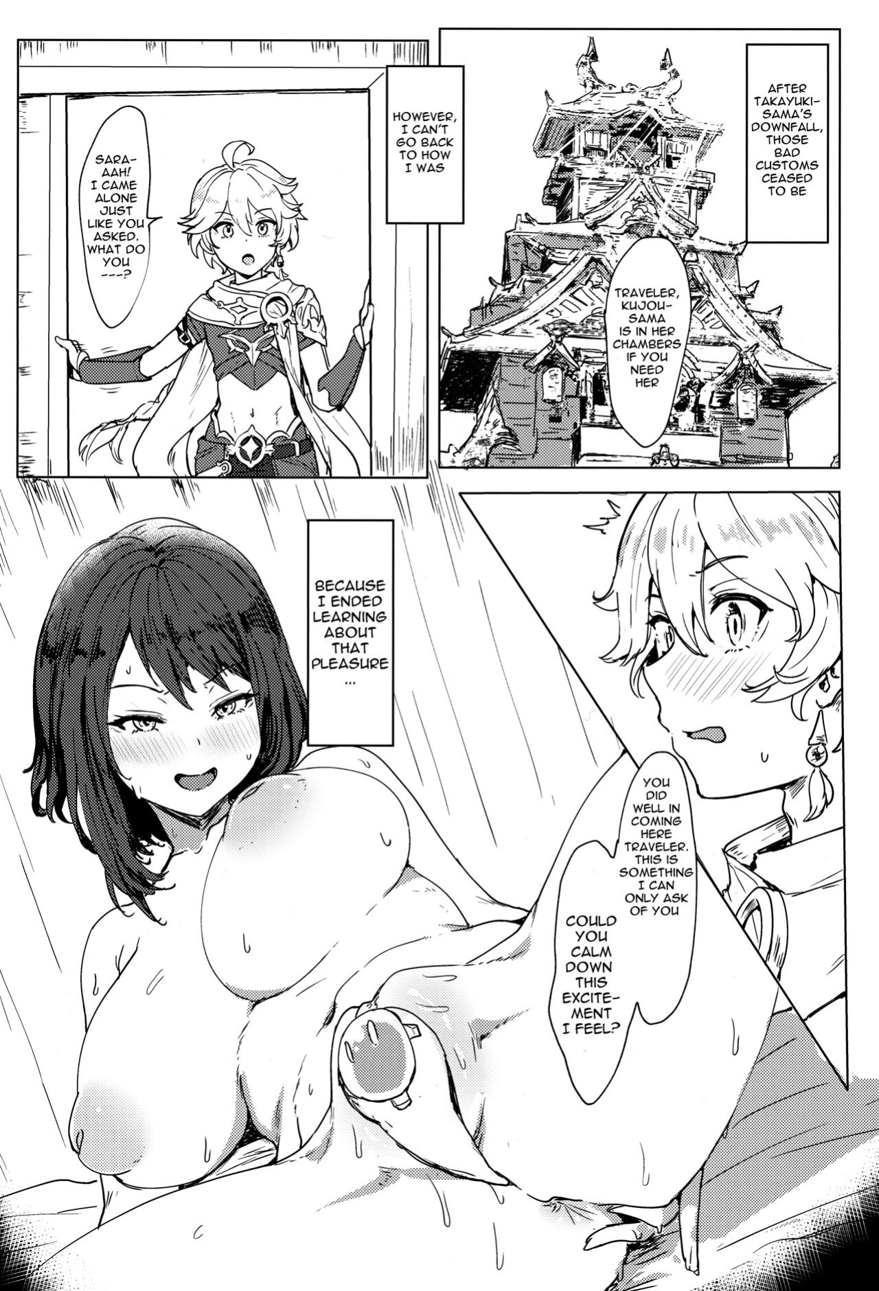 (C99) [Cleari Tei (Clearite)] Tenryou Bugyou no Oshigoto | Administrator Tenryou's Job (Genshin Impact)