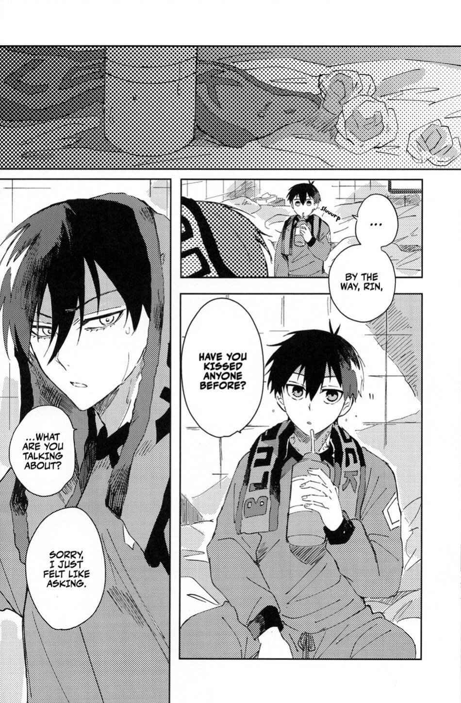 (Seishun Egoism2) [Momo no Sake (Nekomanma)] Seishun-tte Donna Aji? | Taste of Youth (Blue Lock)