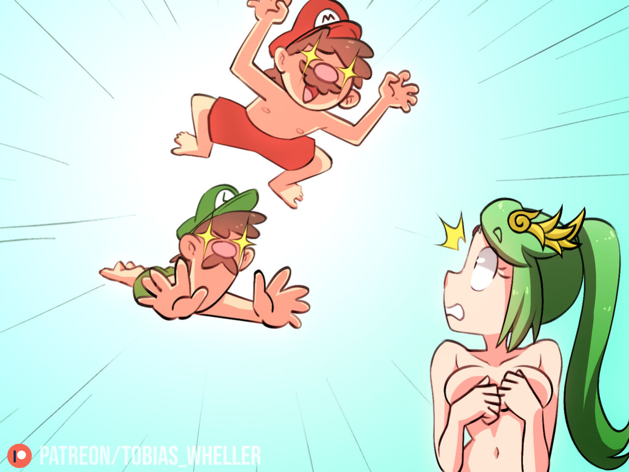 [Tobias Wheller] Palutena at the Beach (Super Smash Bros.)