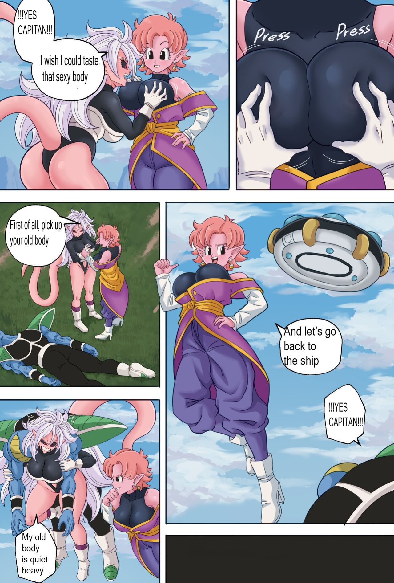 AxlexCima: The Ginyu Saga! Pt.7! (Dragon Ball Z) (Completed) English