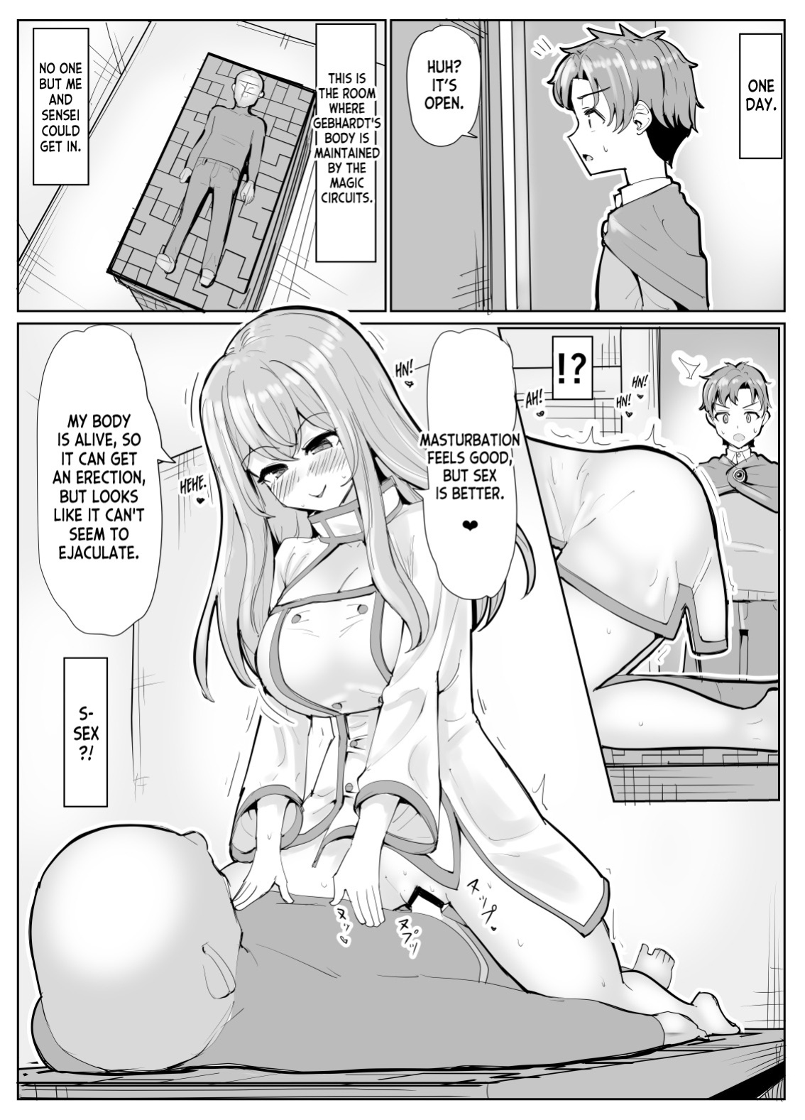 [tsuniverse (Yuniba)] Mage Teacher Possession Manga (Fantia) [desudesu]