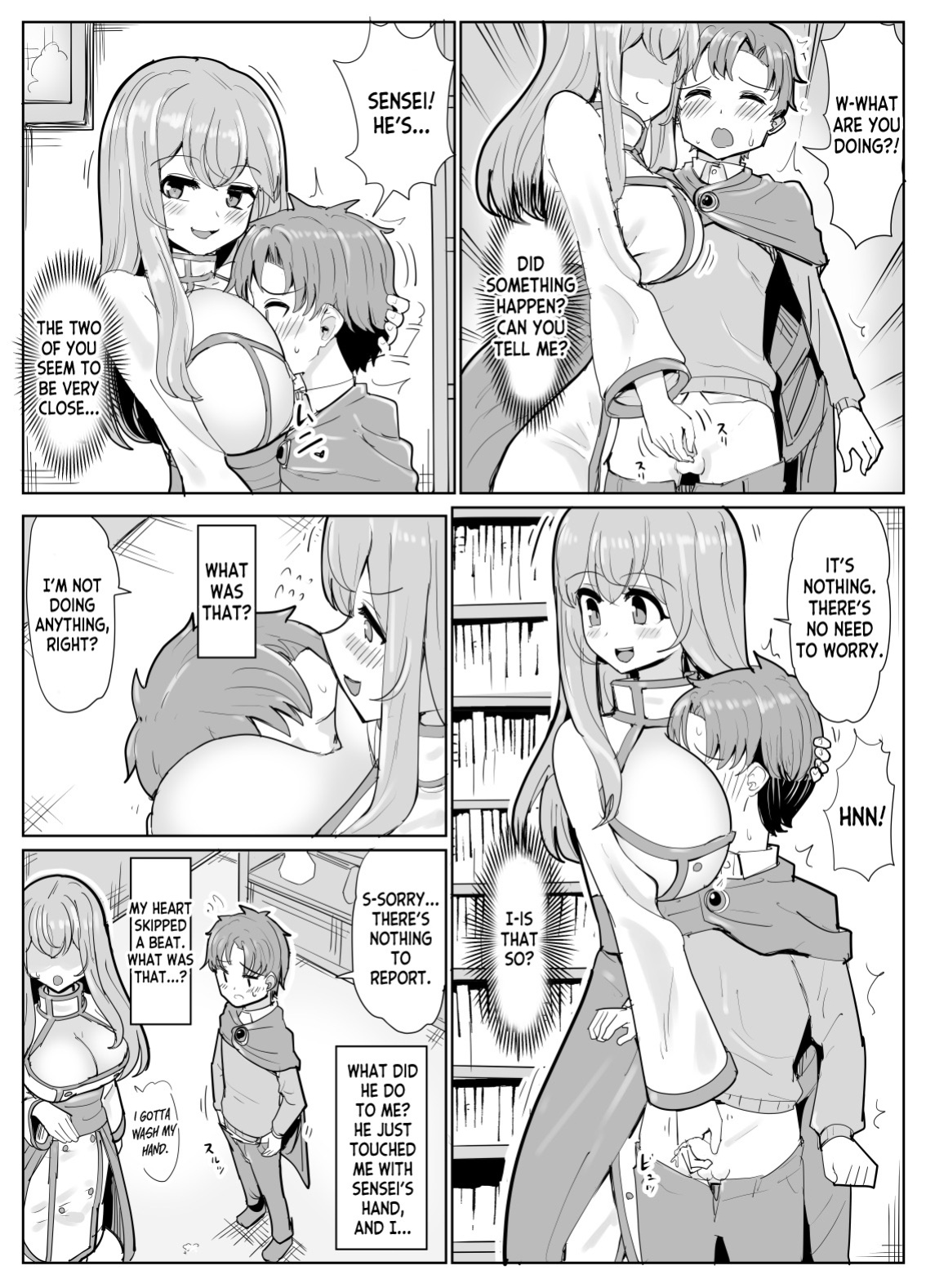 [tsuniverse (Yuniba)] Mage Teacher Possession Manga (Fantia) [desudesu]