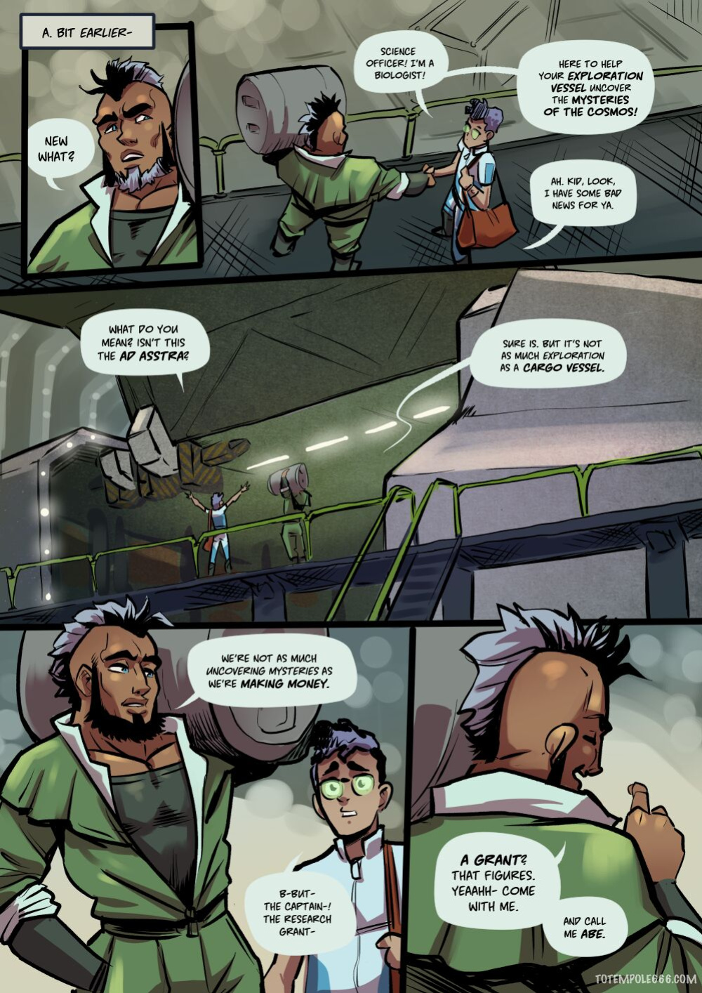 [Totempole] Ad Asstra Chapter 1: Booting Up