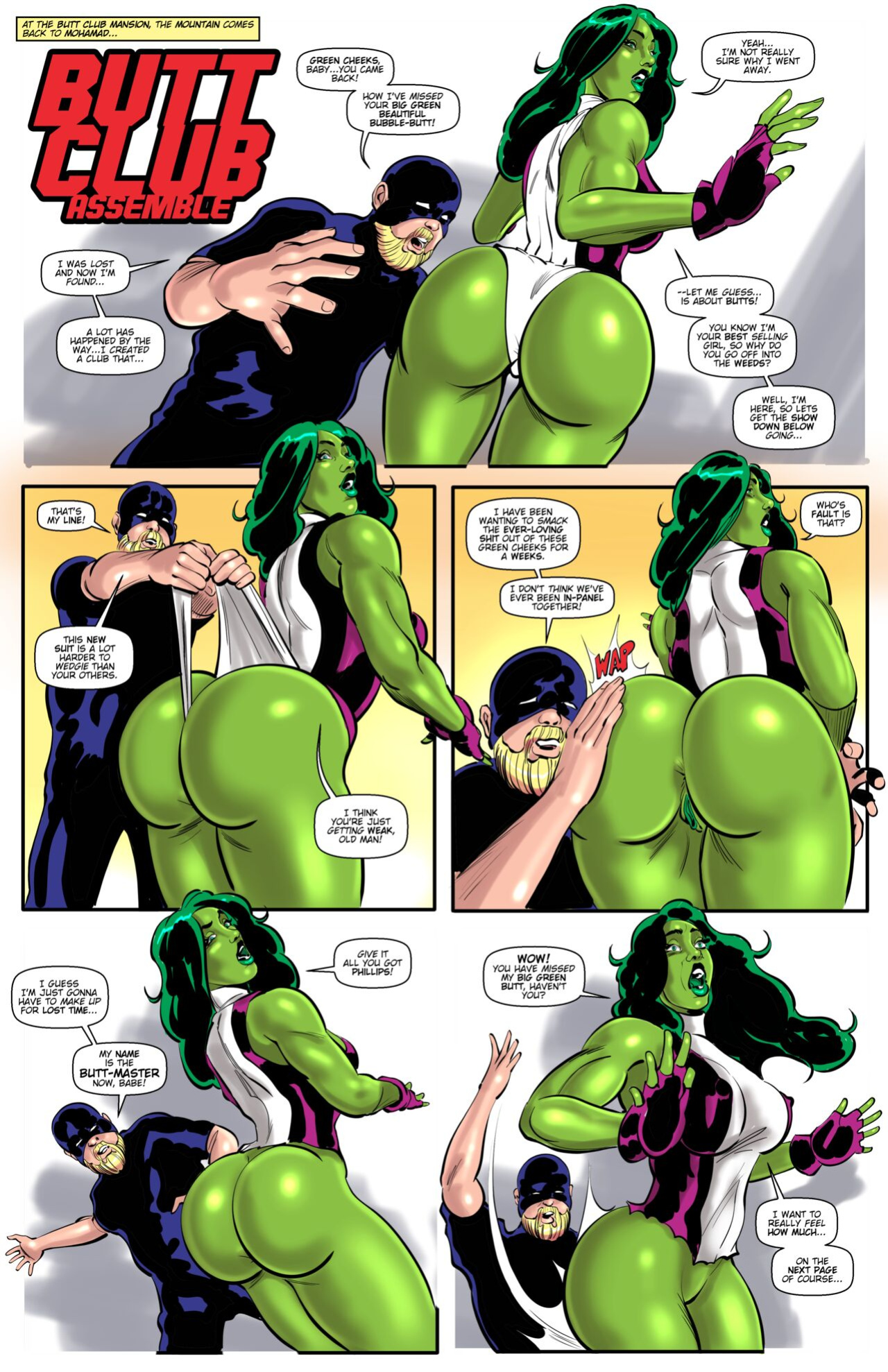 [Tim Phillips] Butt Club Assemble (Avengers)