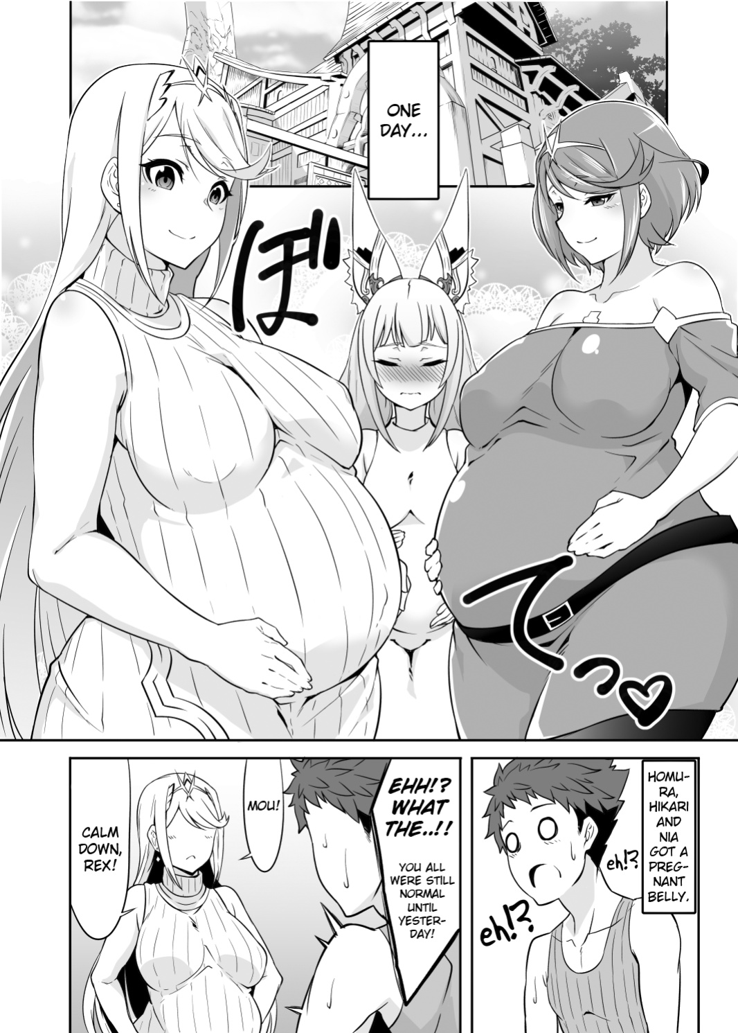 [Shiroi Yami (k-you)] Family Project X (Xenoblade Chronicles 2) [Saki-Kotowari]