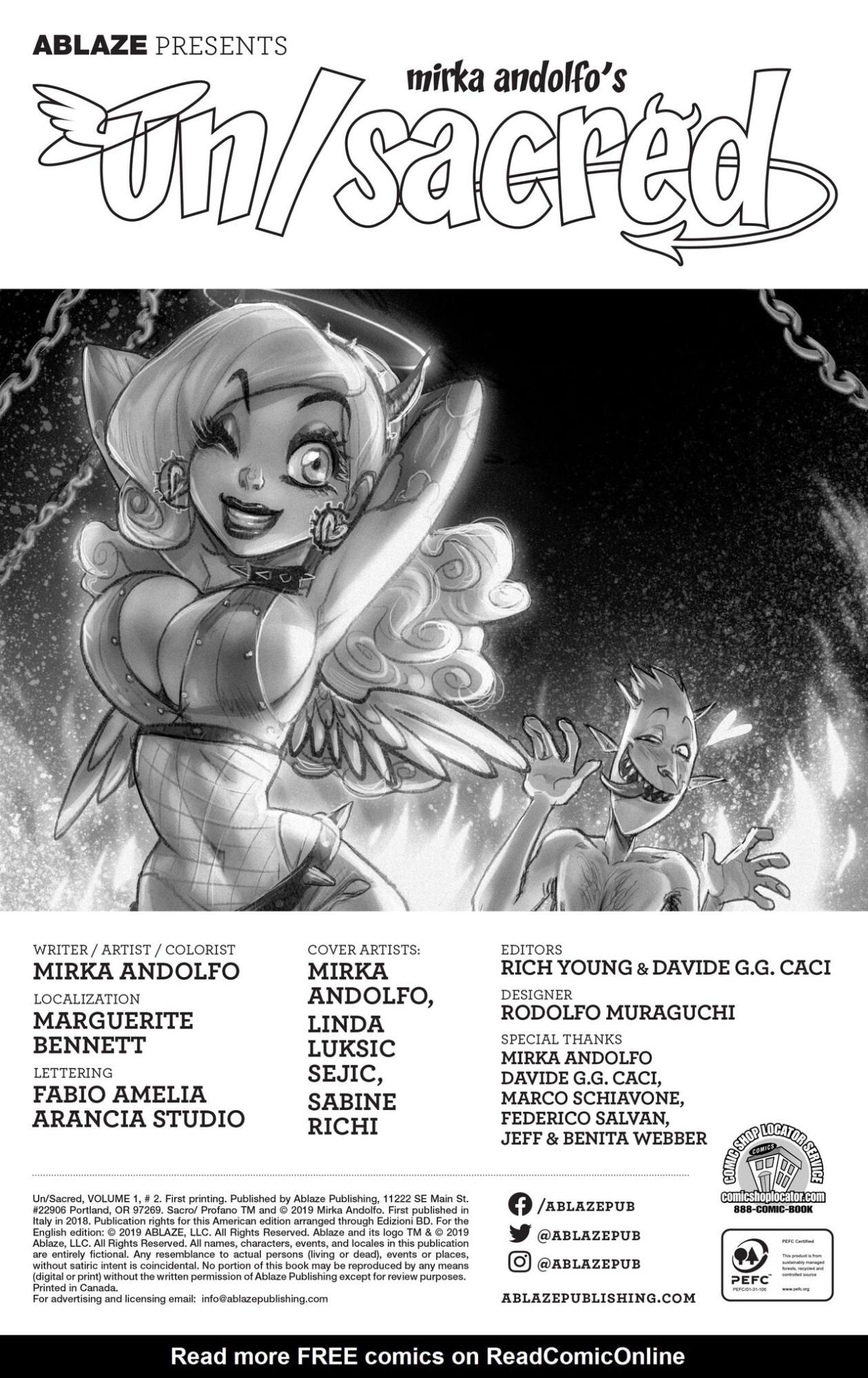 Un/Sacred by Mirka Andolfo Issue 2 of 7