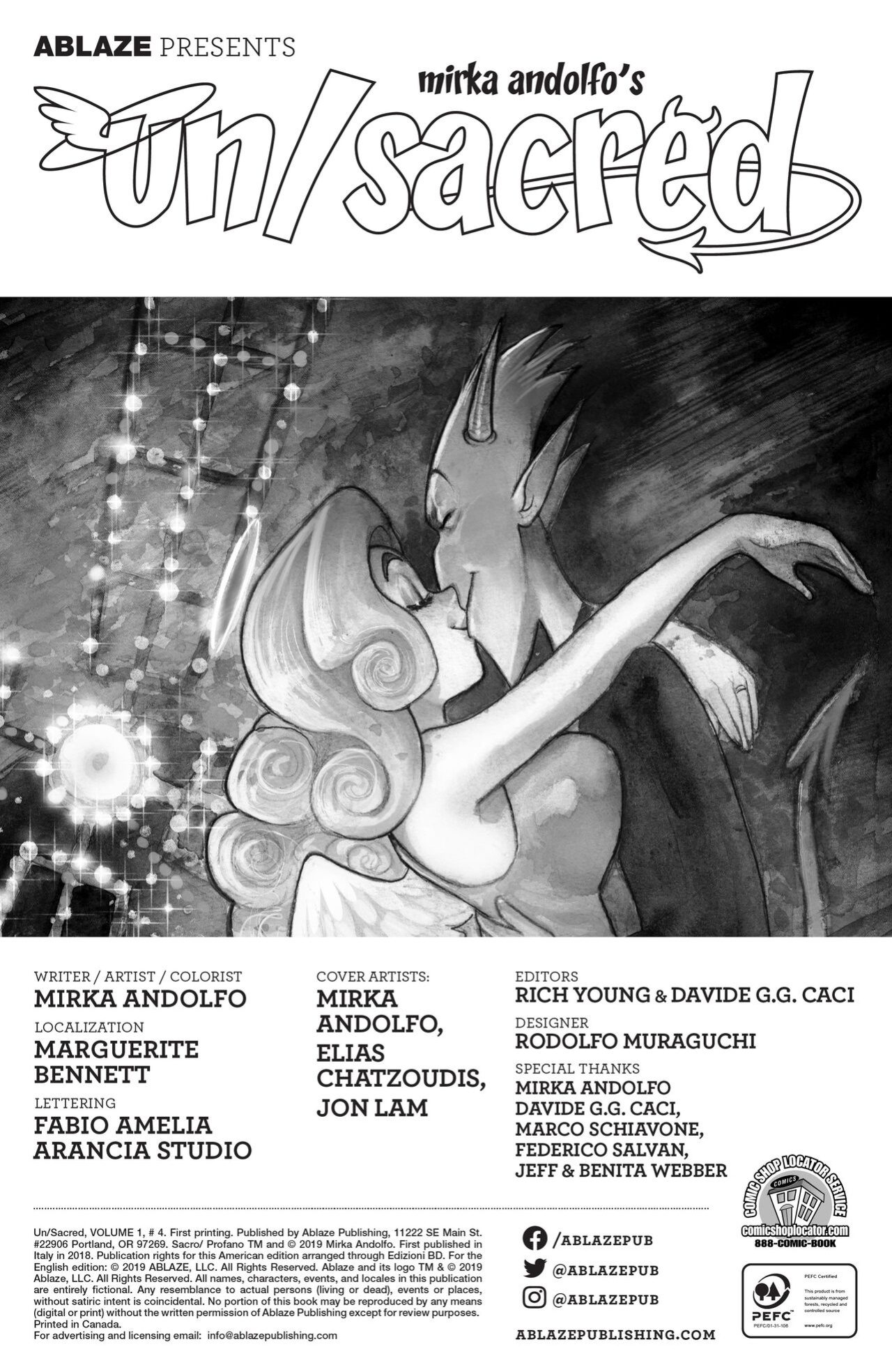 Un/Sacred by Mirka Andolfo Issue 4 of 7