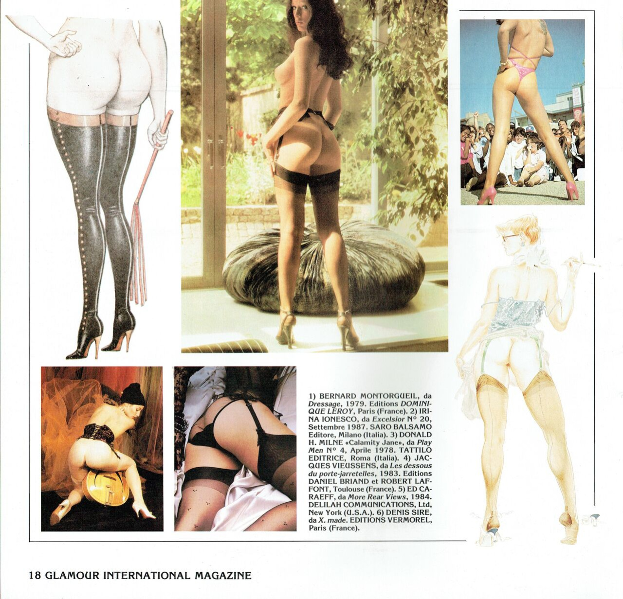 Glamour International Magazine no.13 March 1989