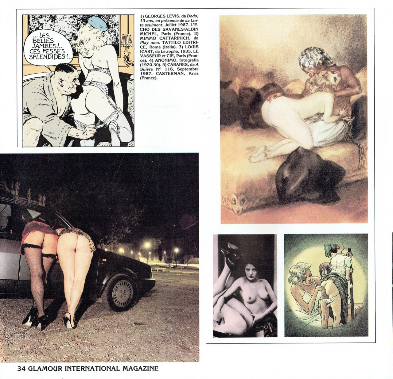 Glamour International Magazine no.13 March 1989