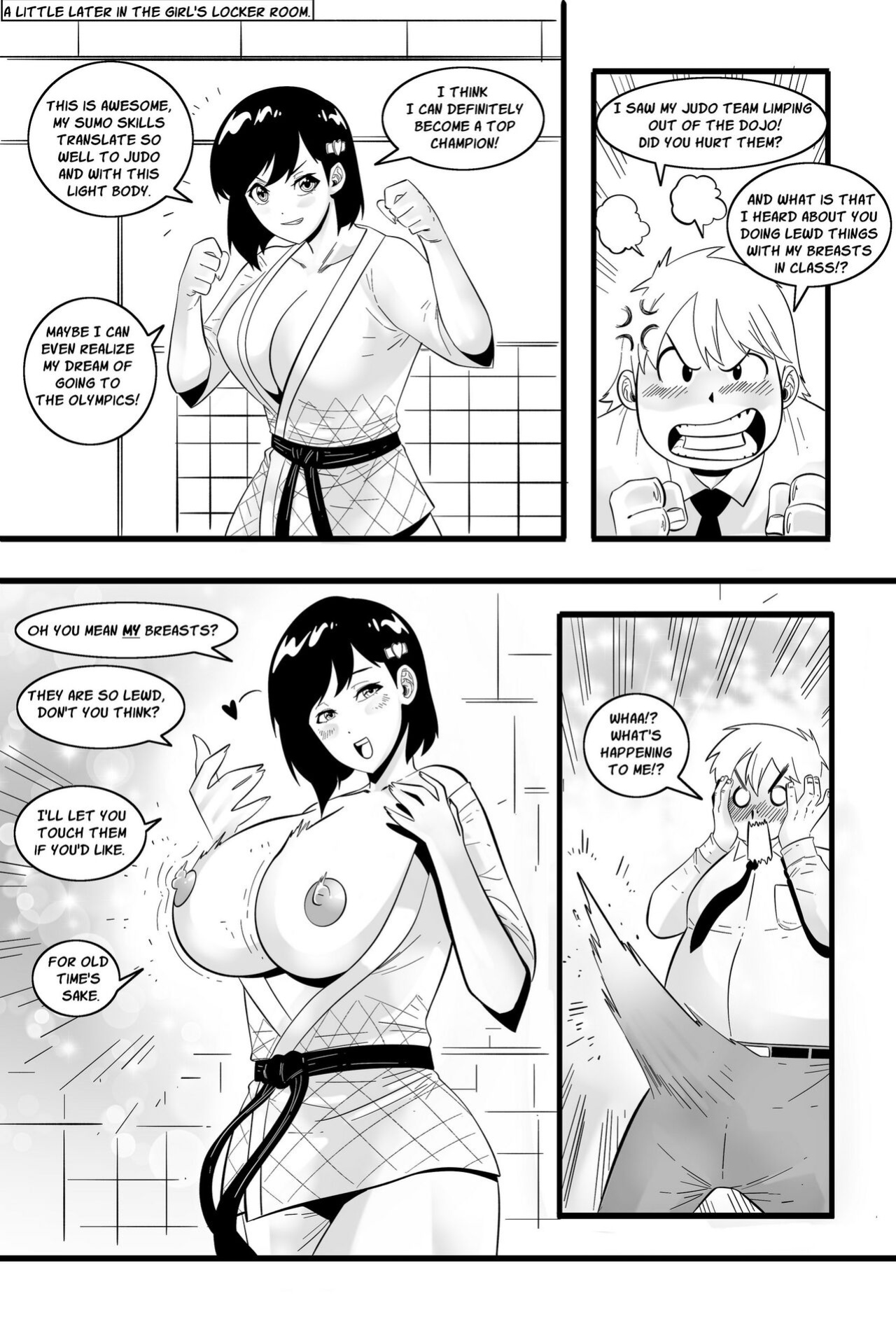 I will make us win at Judo