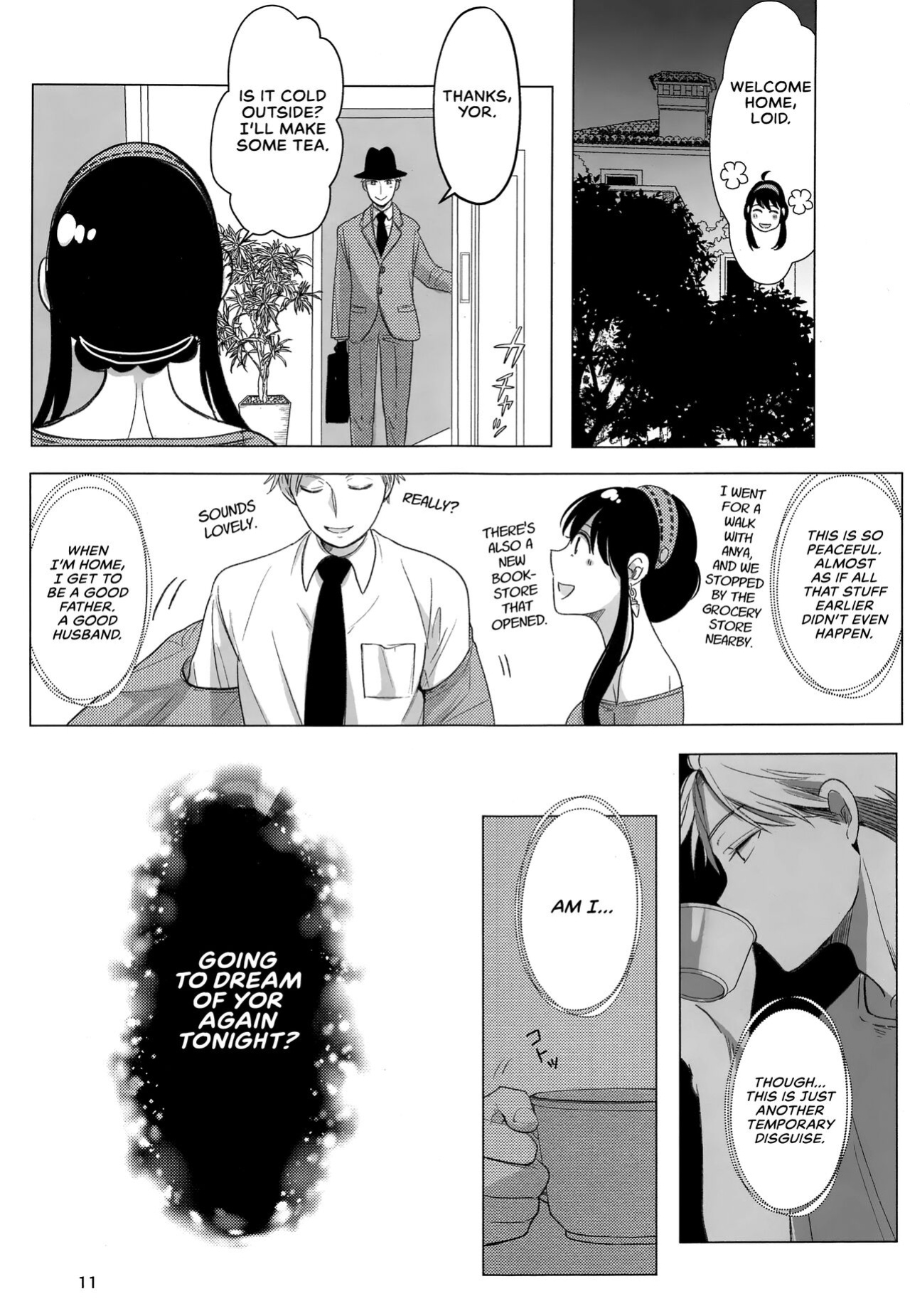 [Coffee Kurage ] Nete mo Samete mo | Whether Asleep or Awake (Spy x Family) [head empty]