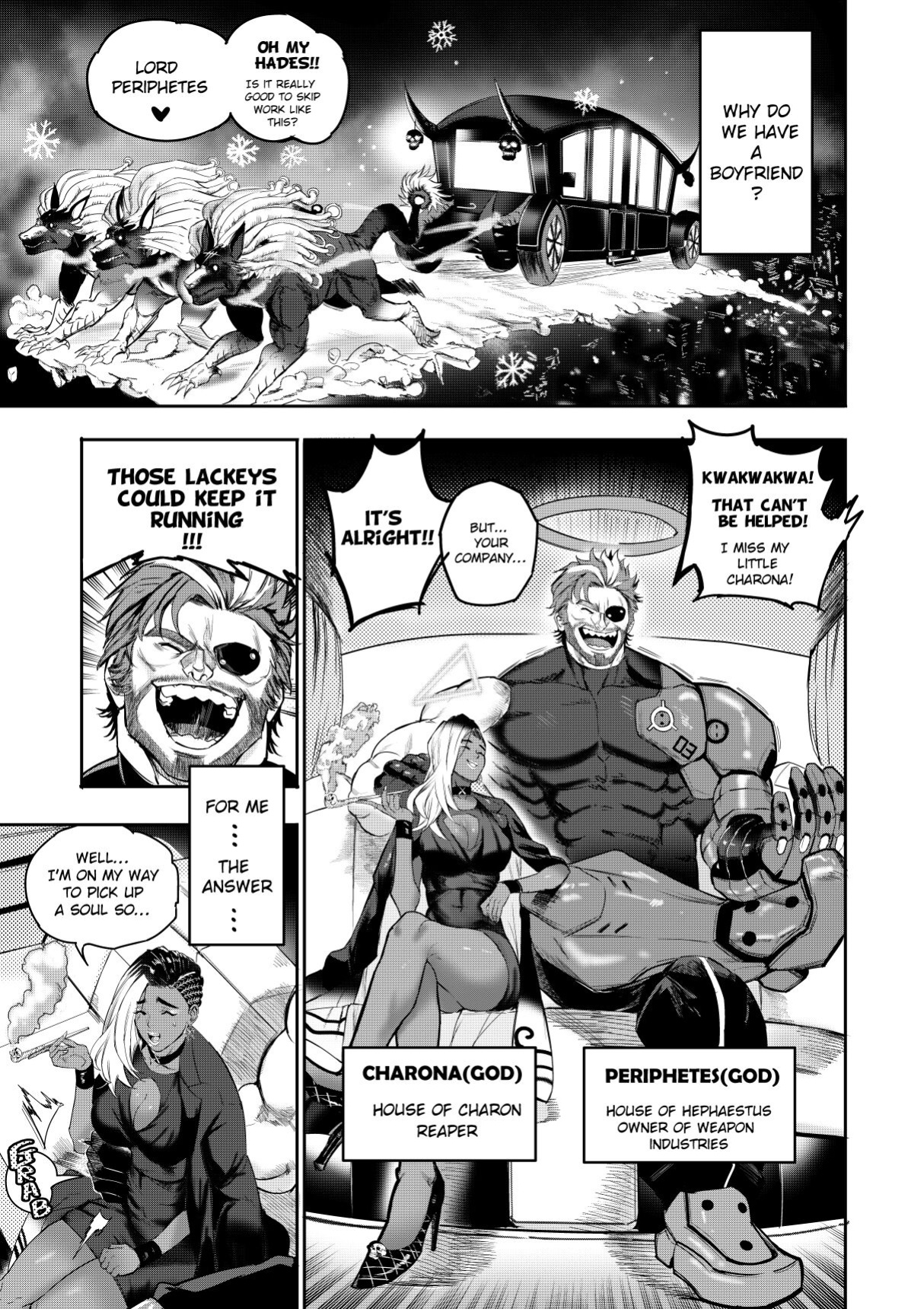I sold my body to a god - Charona side story