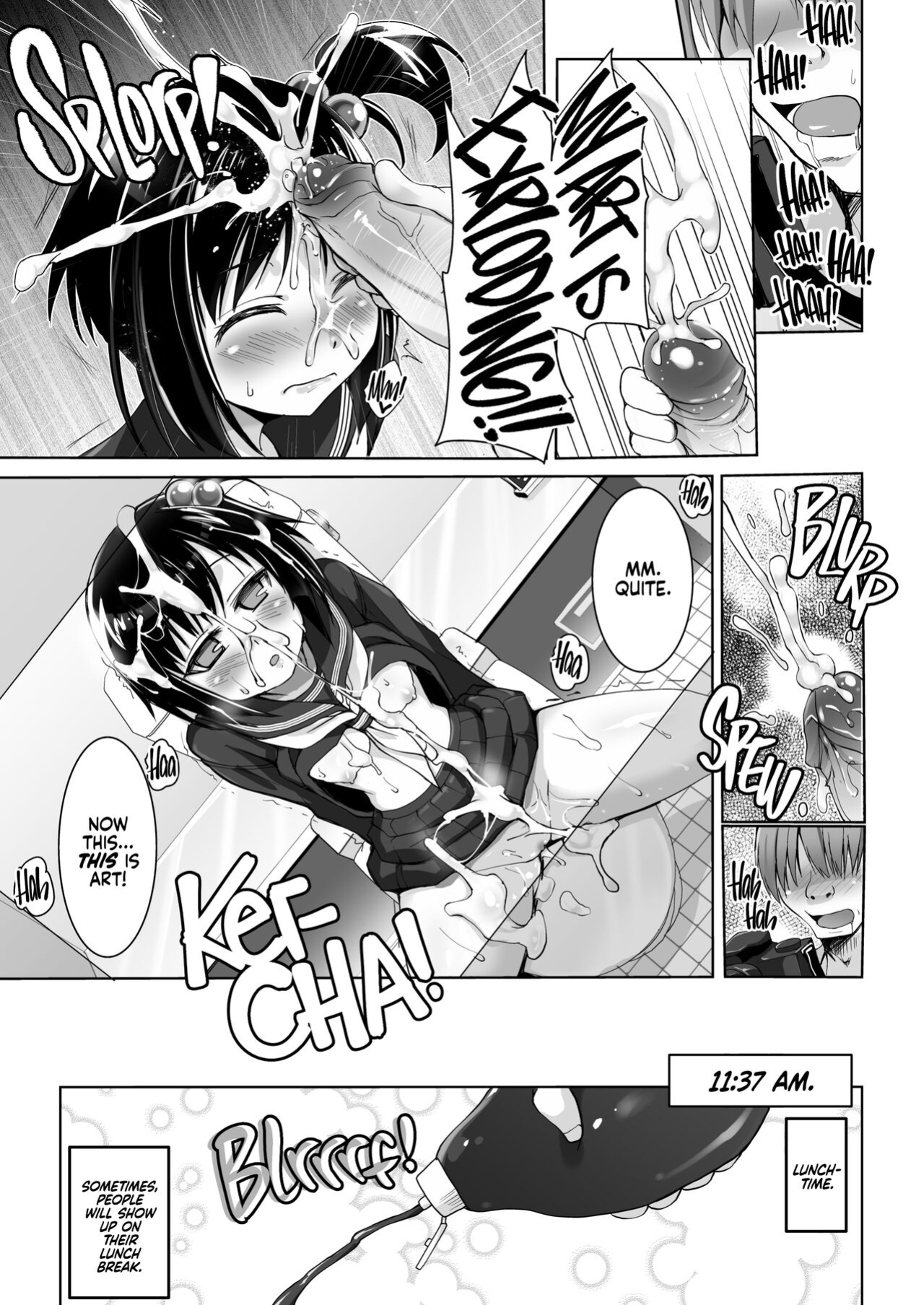 [Moon Night Kitten (Kouki Kuu)] Gyouretsu no Dekiru Nikubenki Rinkanjo -MasPet Hanako-san- | This Sexy Cumdump's So Popular, She's Got Men Lining up to Use Her!