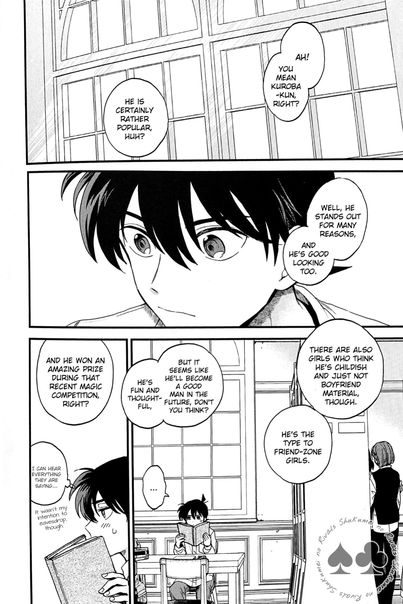 (Himitsu no Ura Kagyou 23) [LOG (M2GO)] Himtsu wa Amai (Detective Conan) [Shukumei no Rivals]
