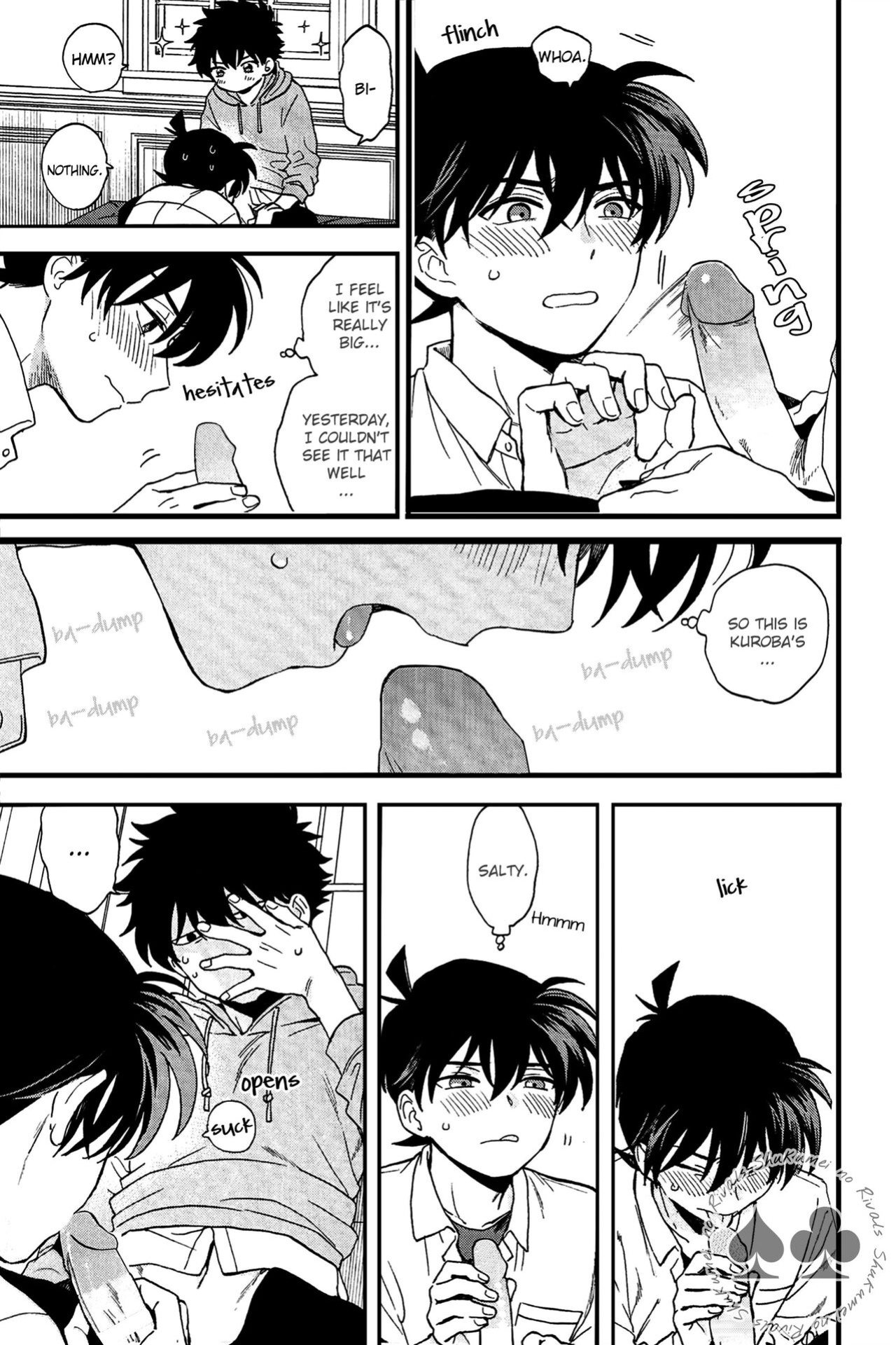 (Himitsu no Ura Kagyou 23) [LOG (M2GO)] Himtsu wa Amai (Detective Conan) [Shukumei no Rivals]