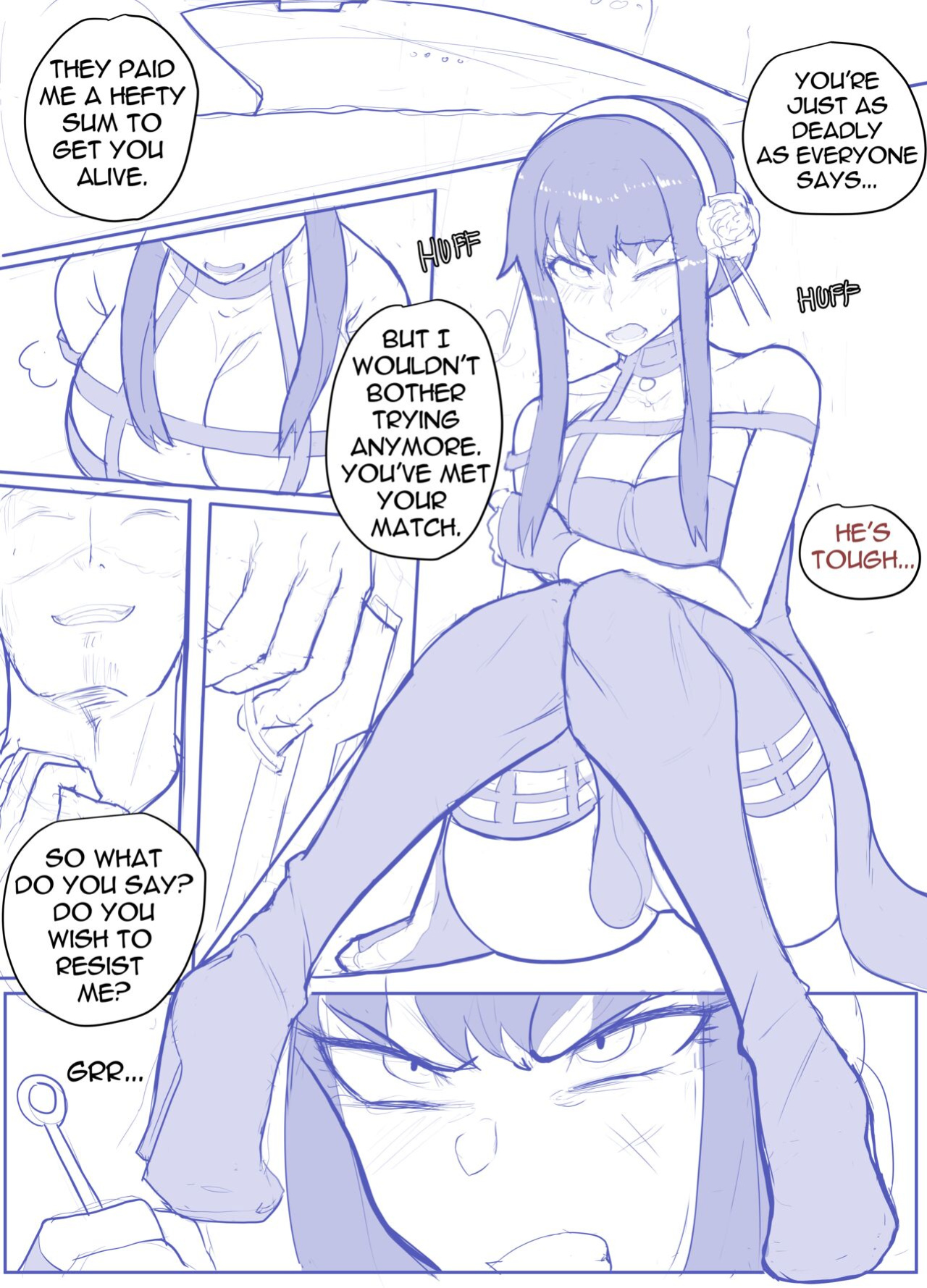 [BagelBomb] BAD END: Yor Forger [Spy X Family] - 7 Pages