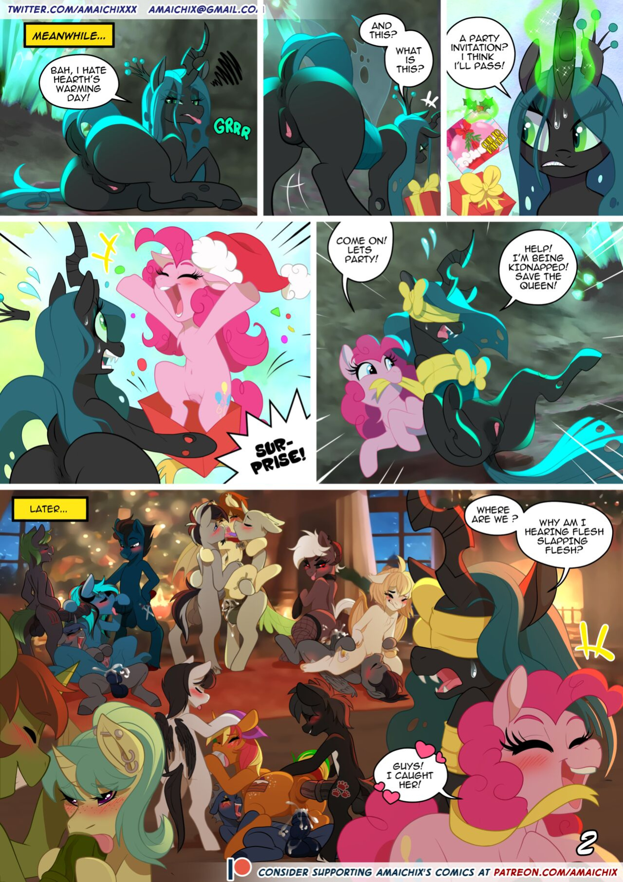 [Amaichix] Let it Blow! Let it Blow! Let it Blow! (My Little Pony Friendship Is Magic)