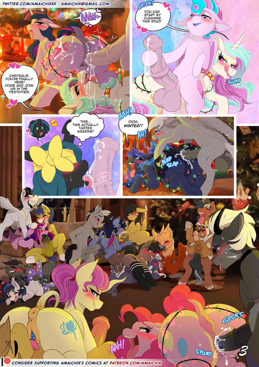 [Amaichix] Let it Blow! Let it Blow! Let it Blow! (My Little Pony Friendship Is Magic)