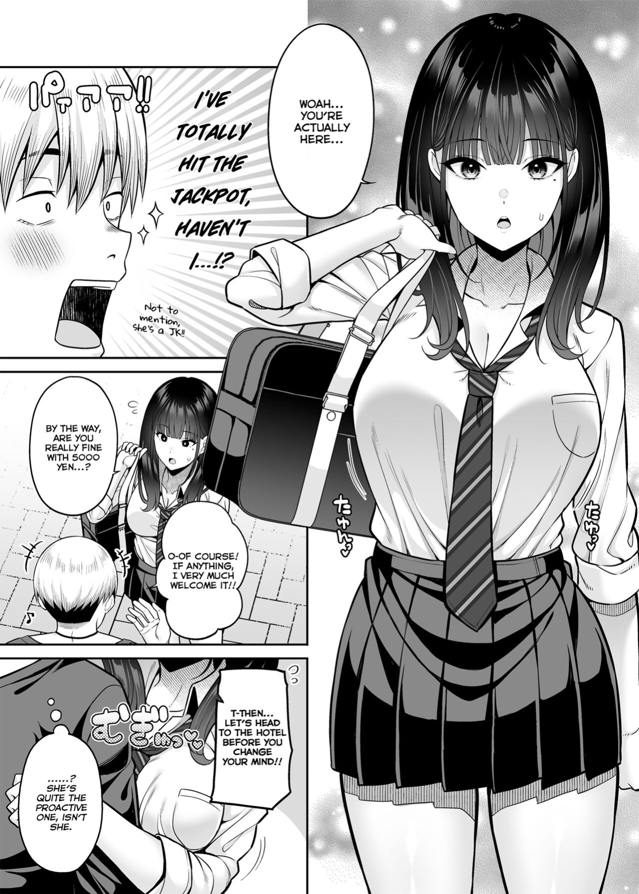 [Fujiya (Nectar)] Gyakuten Enkou ~Ore ga Kawareru Sekai~ | Reversed Compensated Dating ~A World Where I Get Bought~
