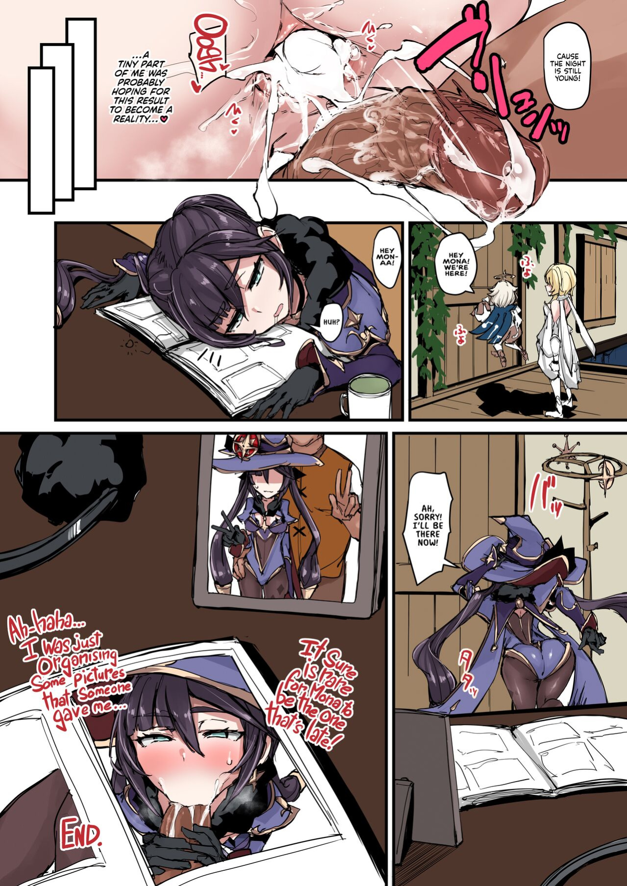 [K2 Manhole (P)] Asstrologic (Genshin Impact) [Kyuume + Sloppy Seconds] [Colorized] [Satansoft] [Uncensored]