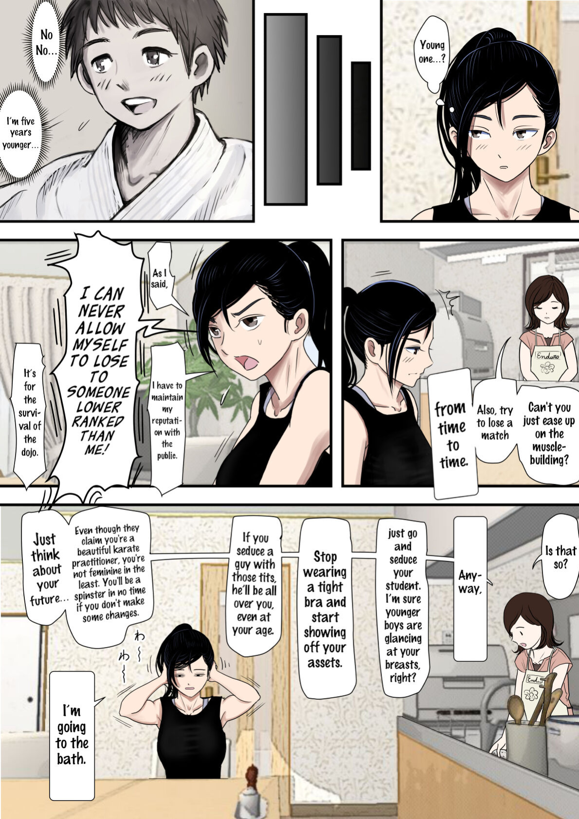 [Haruharudo] Aru Bijin Karateka no Haiboku Nisshi vol. 1 {HMC Translation}
