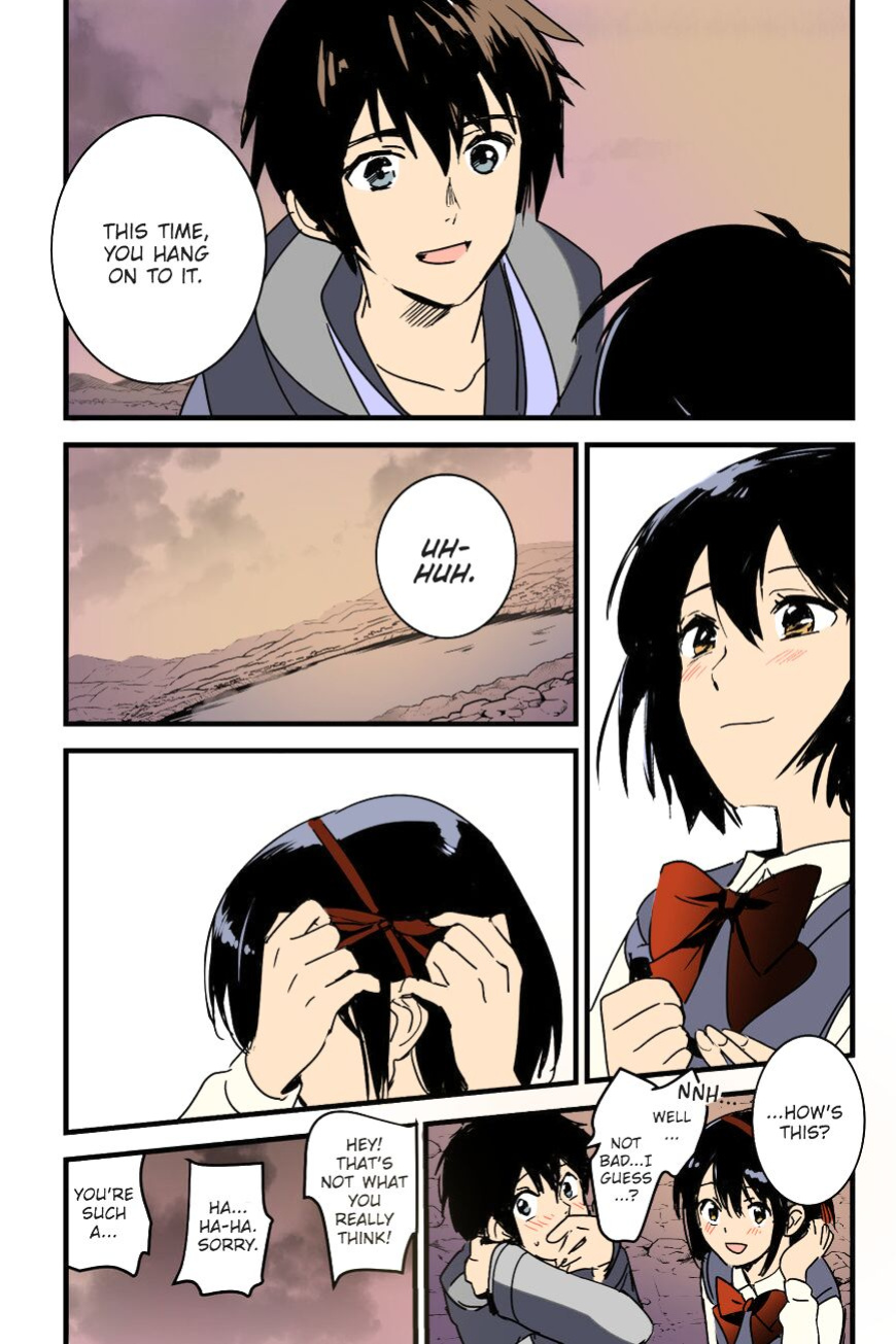 Mitsuha ~Netorare~ 1-9 (Kimi no Na wa.) [Syukurin] (Colorized by mikakucoloring) [Colorized]