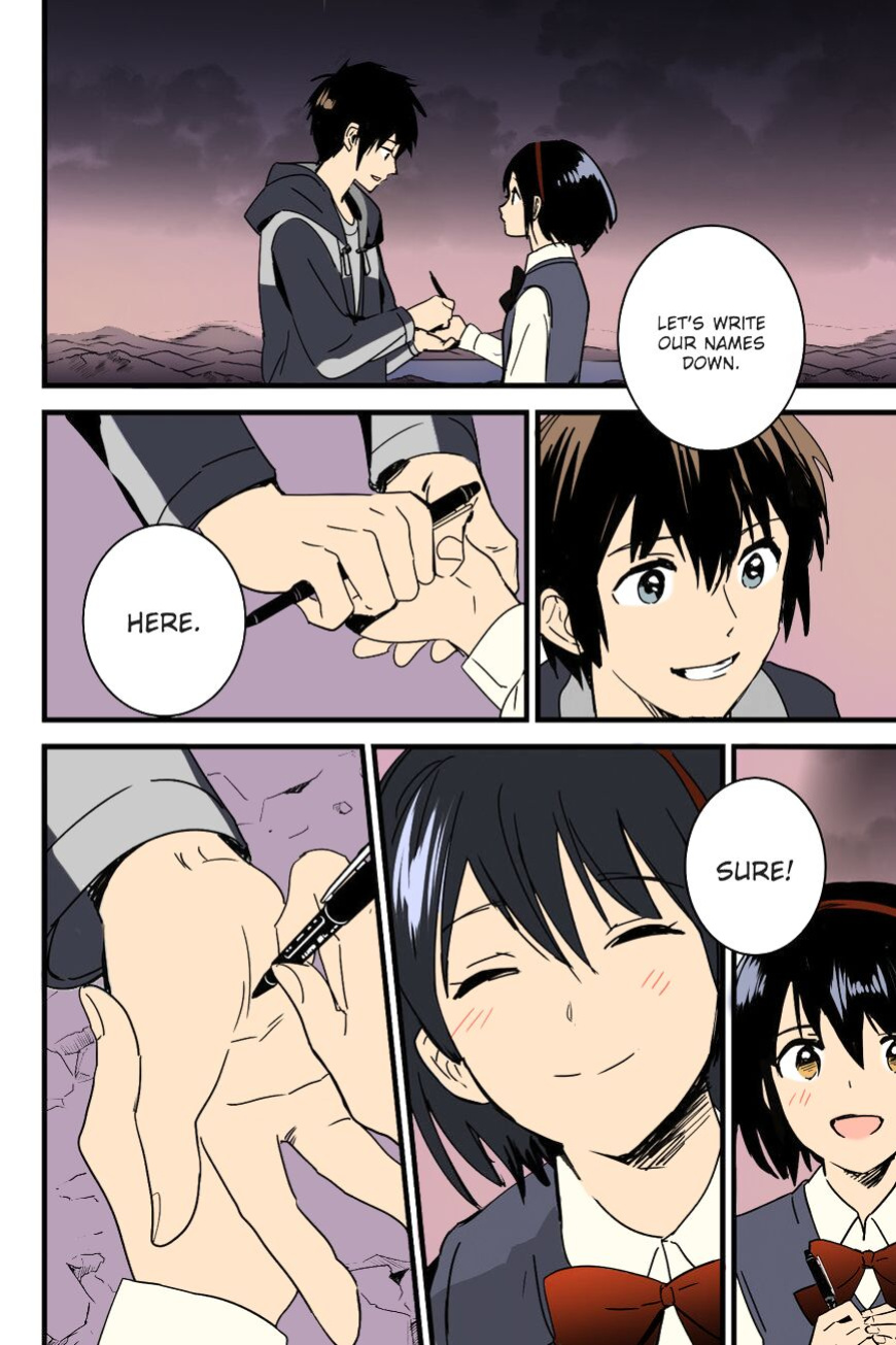 Mitsuha ~Netorare~ 1-9 (Kimi no Na wa.) [Syukurin] (Colorized by mikakucoloring) [Colorized]