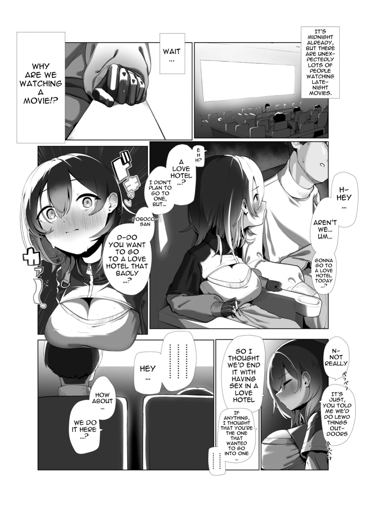 [Papi no. Ie (Yukimi Papino.)] Boku to Roboco to Koushoku Seiya | The Sacred Night Of Lust That I Spent With Roboco (Roboco-san)