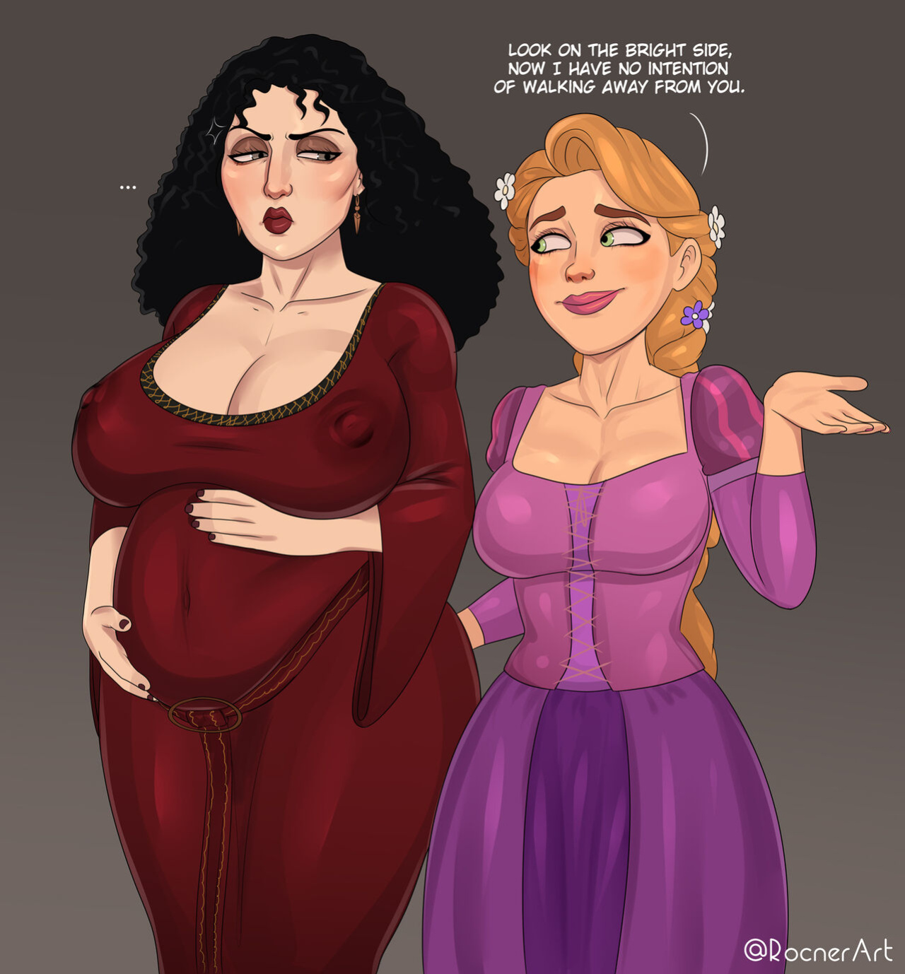 [Rocner] Mother Gothel x Rapunzel (Tangled)