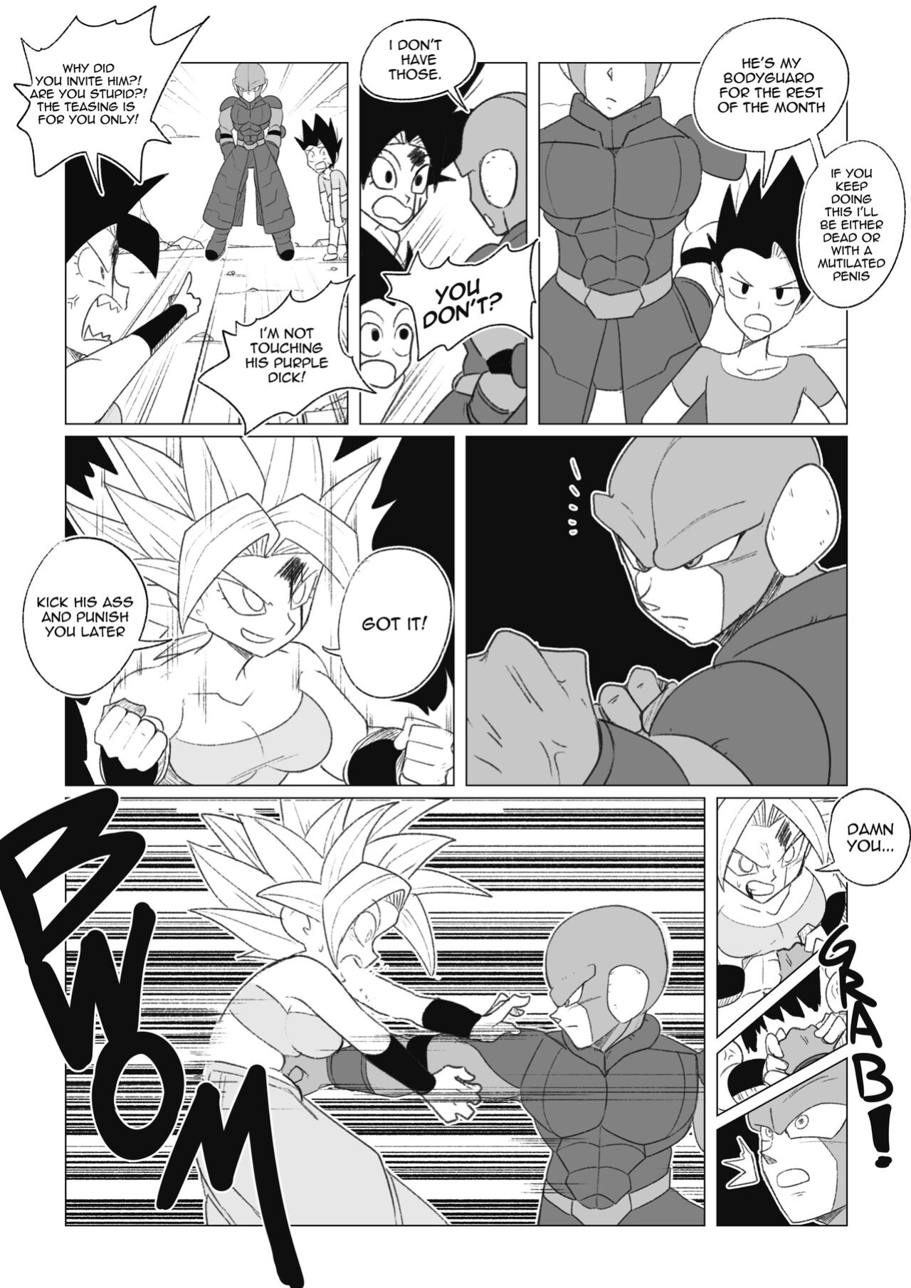 [Navietta] Teasing Cabba (Dragon Ball)