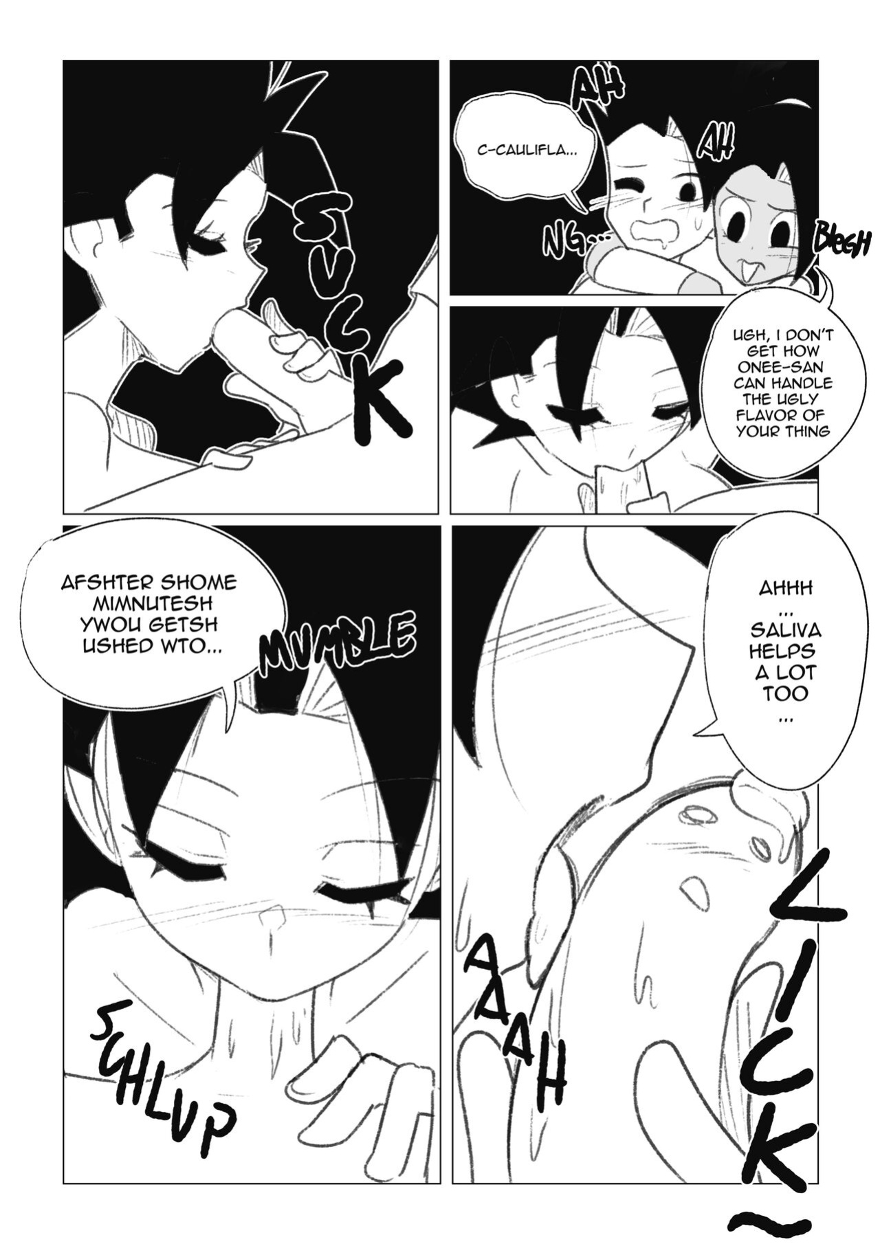 [Navietta] Teasing Cabba (Dragon Ball)