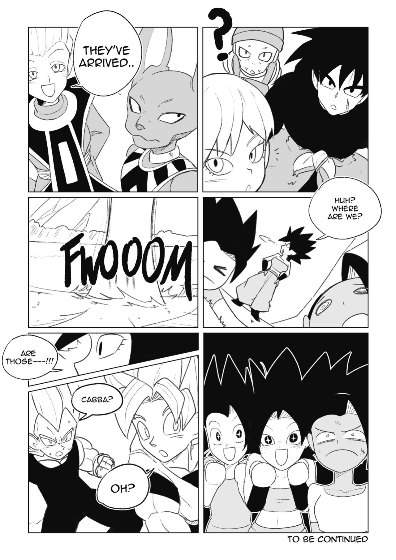 [Navietta] Teasing Cabba (Dragon Ball)