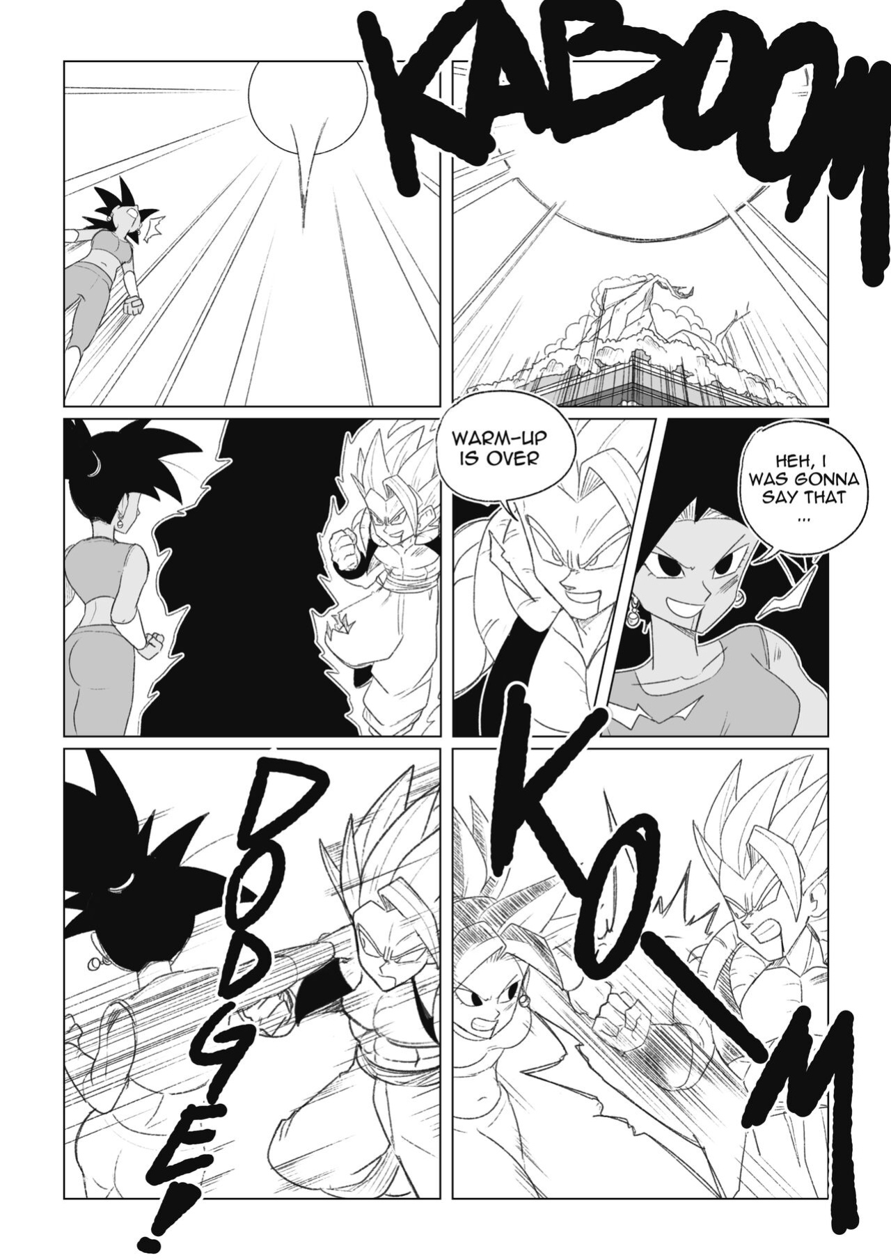 [Navietta] Teasing Cabba (Dragon Ball)