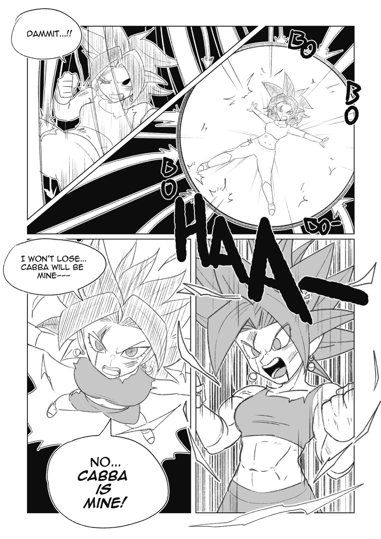 [Navietta] Teasing Cabba (Dragon Ball)