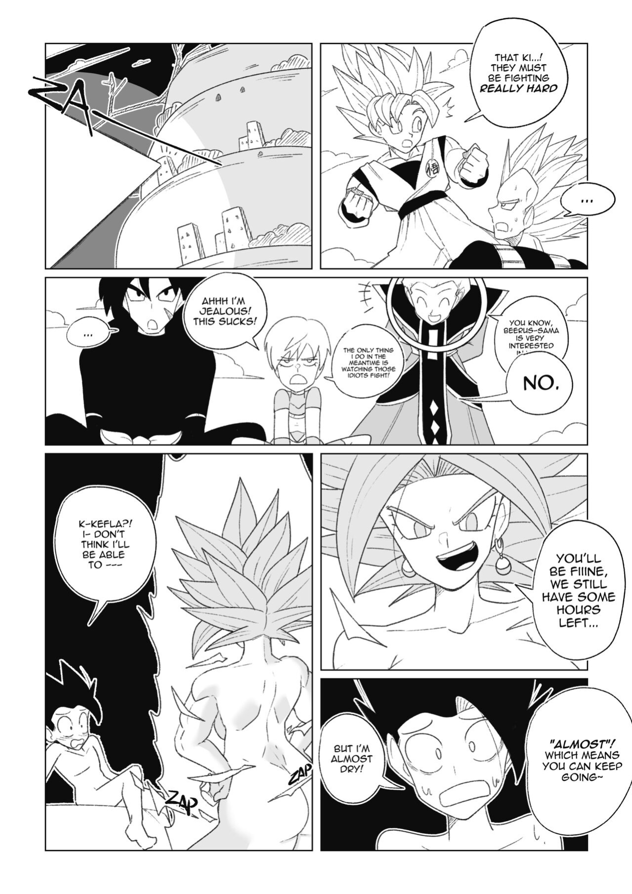 [Navietta] Teasing Cabba (Dragon Ball)